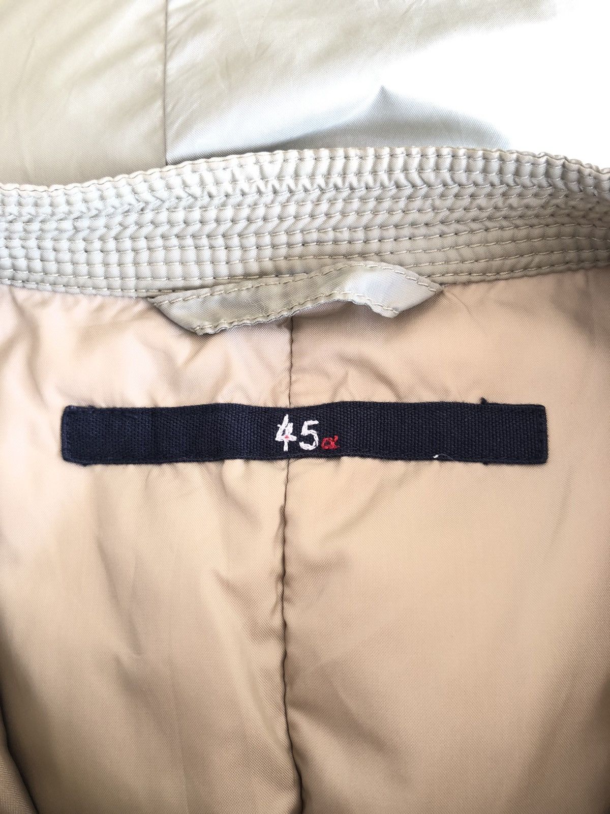 45rpm 45RPM 🇯🇵 Indigo Waterproof Goose Down Belted Coat Size US M / EU 48-50 / 2 - 8 Thumbnail