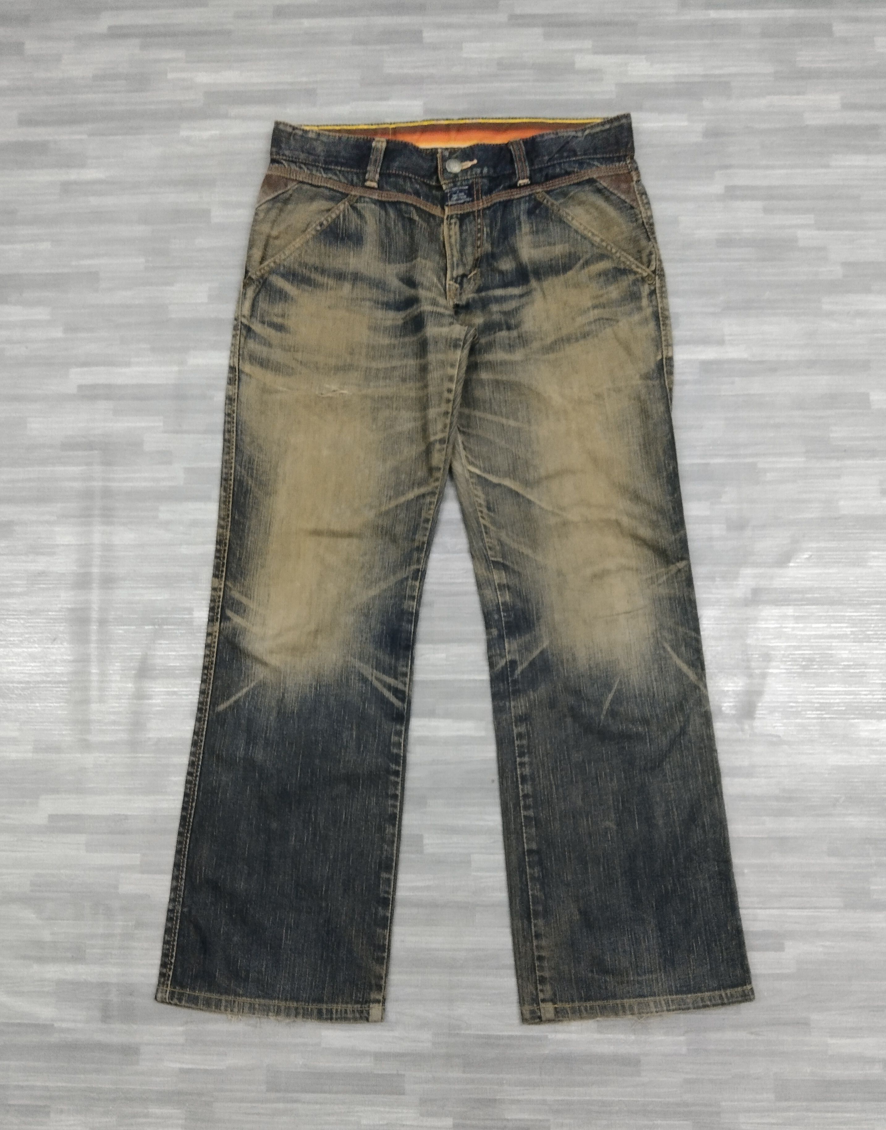 Edwin THRASH RUSTY EDWIN BLUE TRIP DENIM PANTS Size US 34 / EU 50 - 2 Thumbnail
