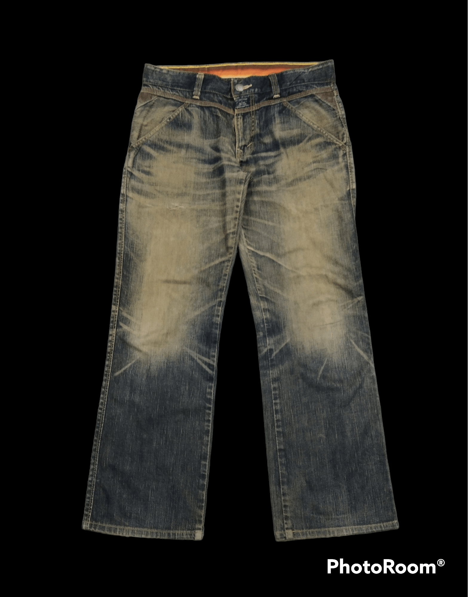 THRASH RUSTY EDWIN BLUE TRIP DENIM PANTS