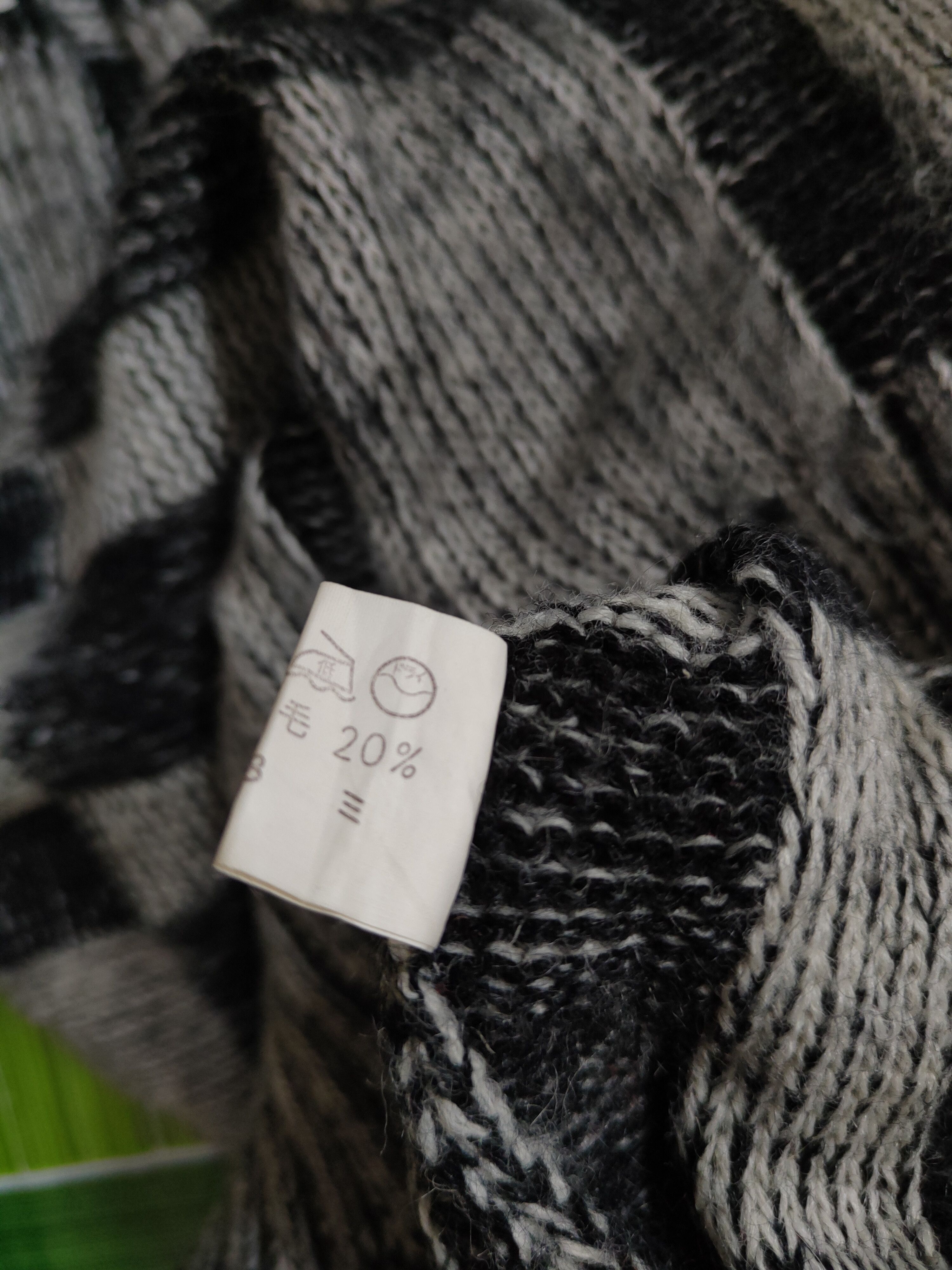 Granvia Sunbird Black/Gray Knitwear Sweatshirt #197B