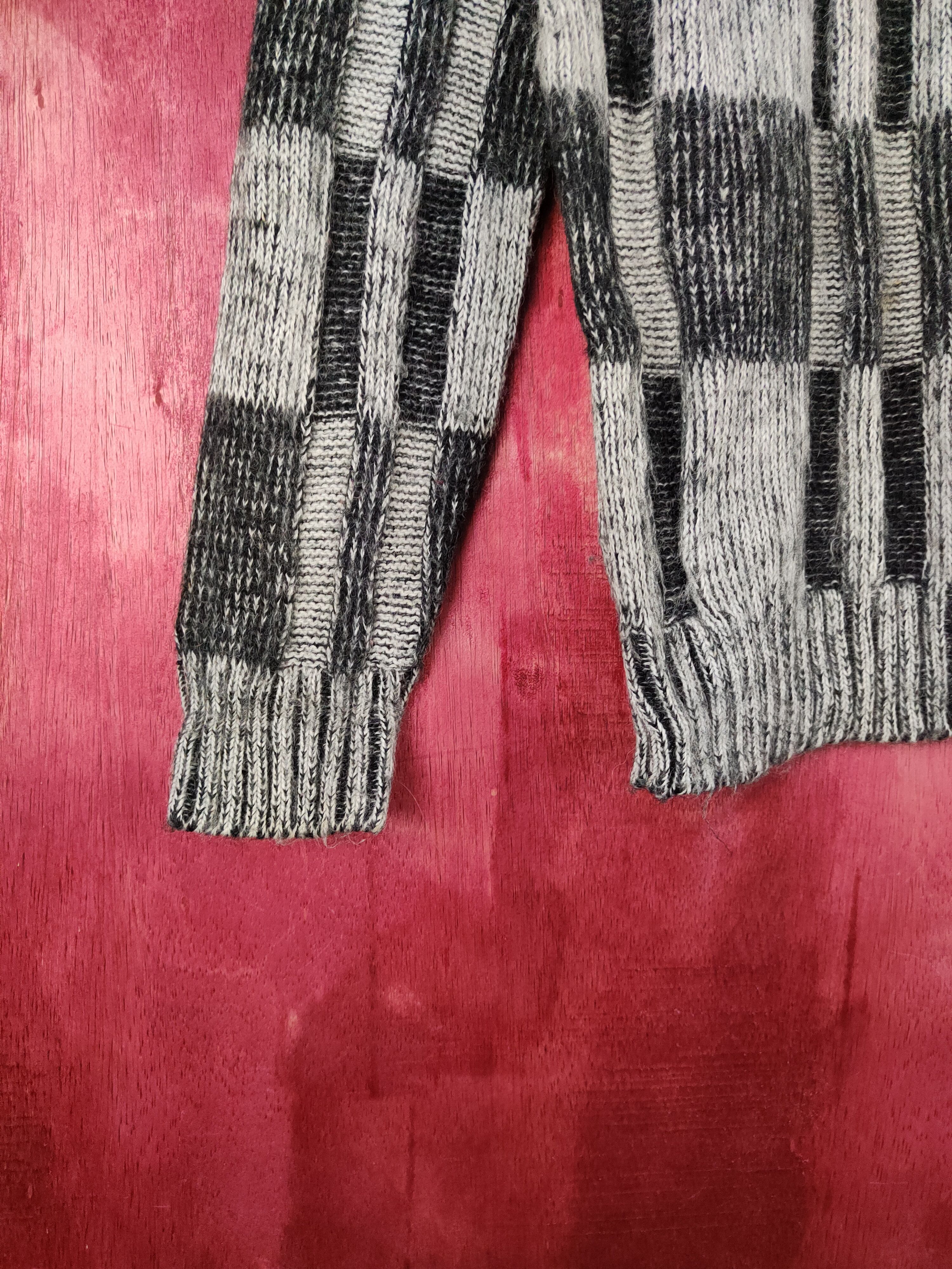 Granvia Sunbird Black/Gray Knitwear Sweatshirt #197B