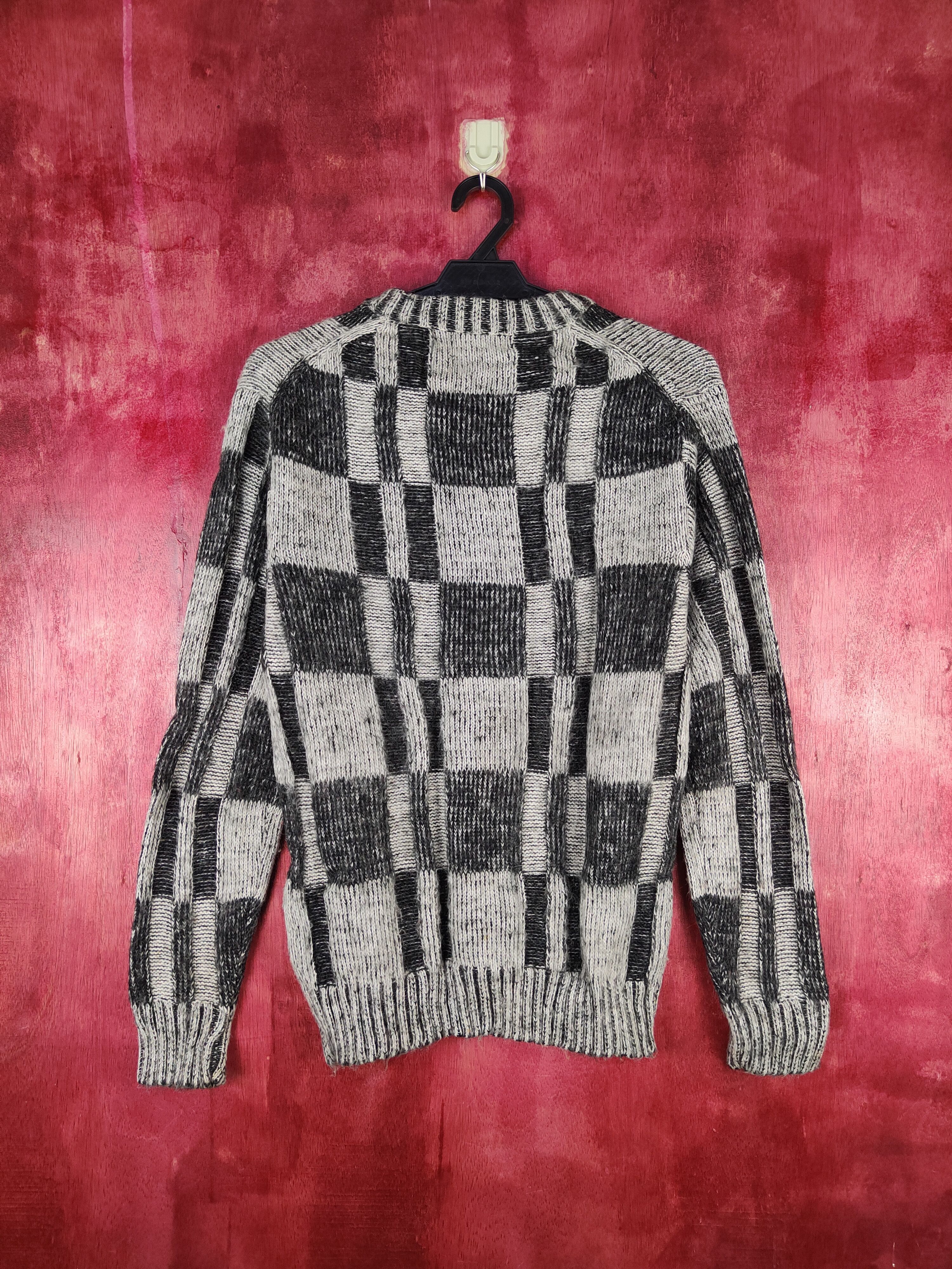 Granvia Sunbird Black/Gray Knitwear Sweatshirt #197B