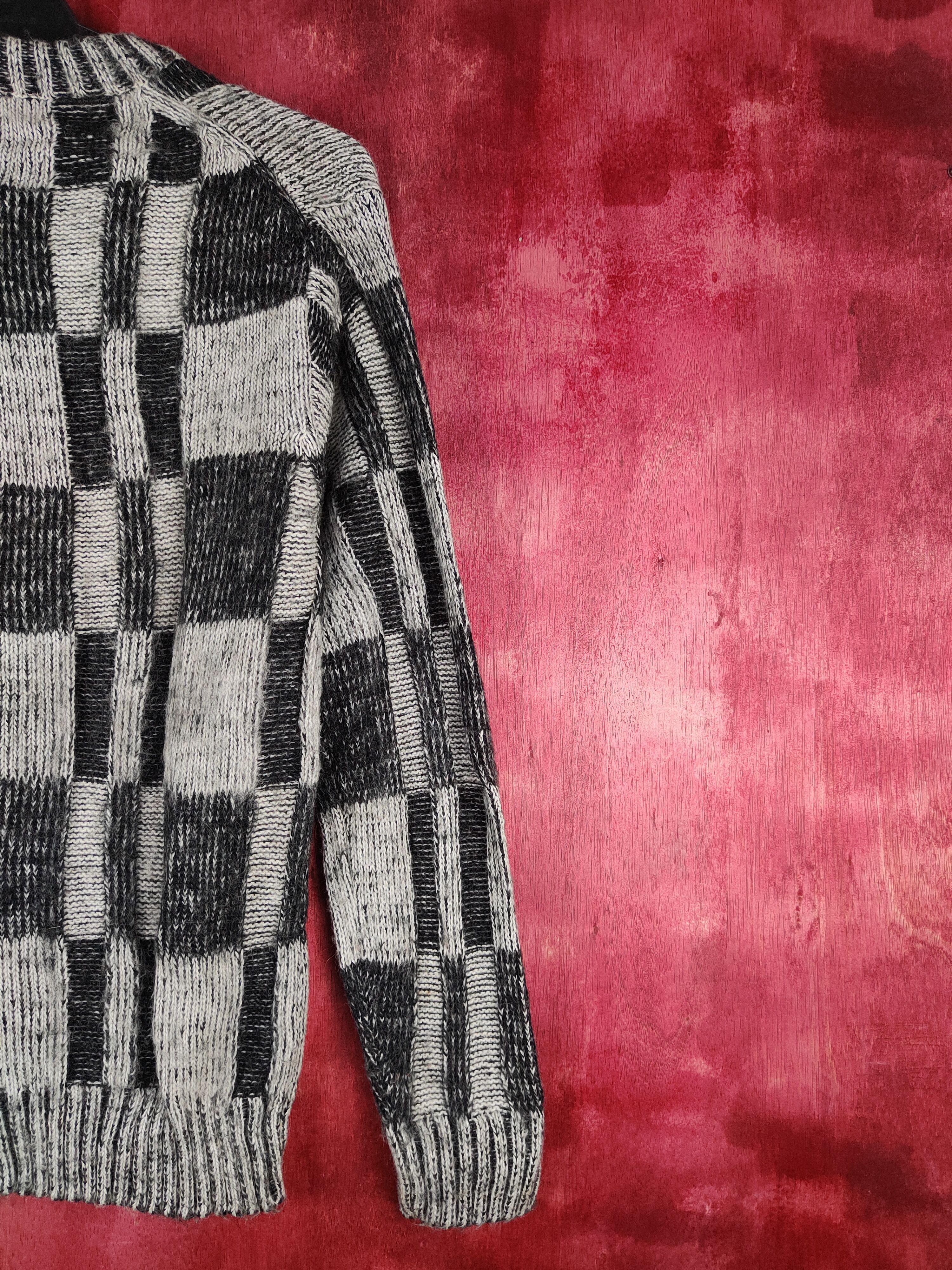 Granvia Sunbird Black/Gray Knitwear Sweatshirt #197B