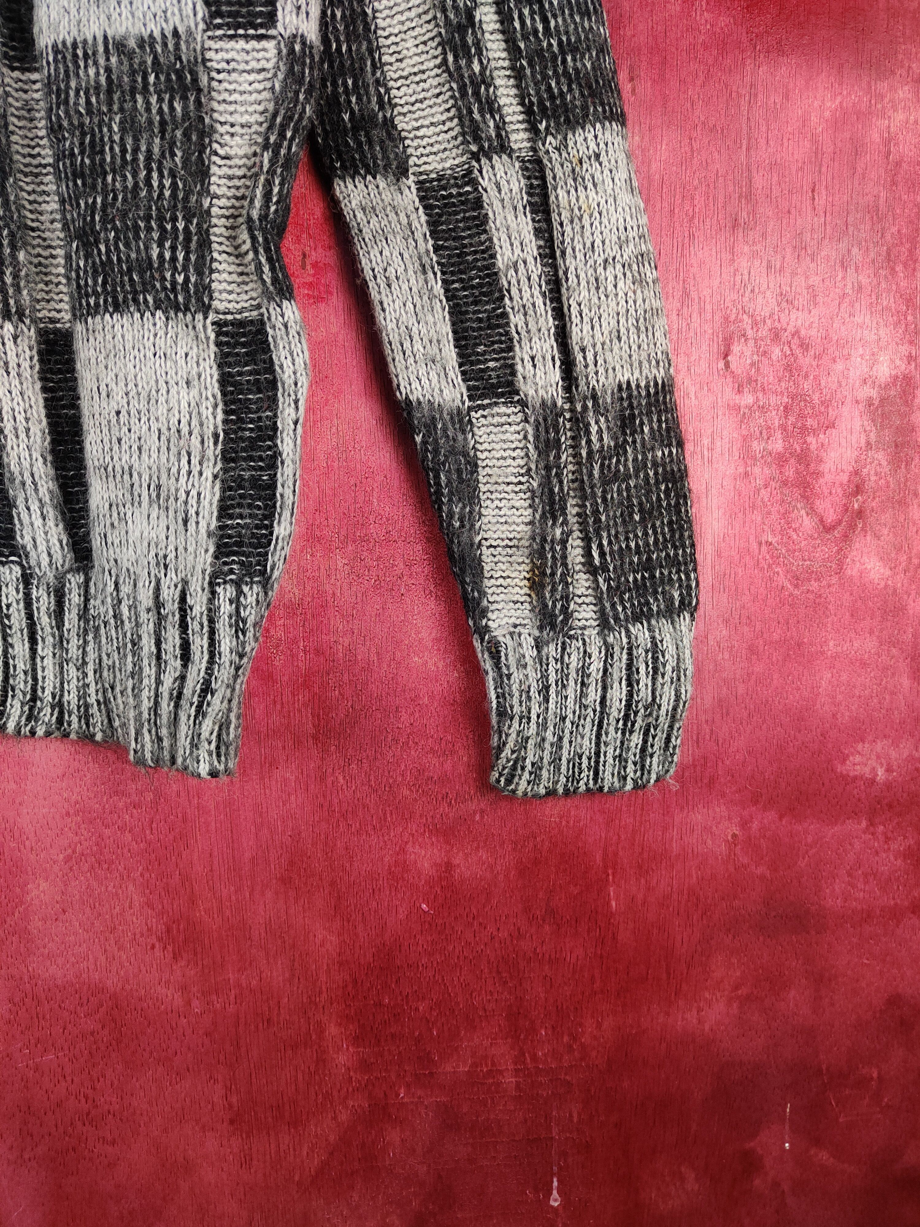 Granvia Sunbird Black/Gray Knitwear Sweatshirt #197B