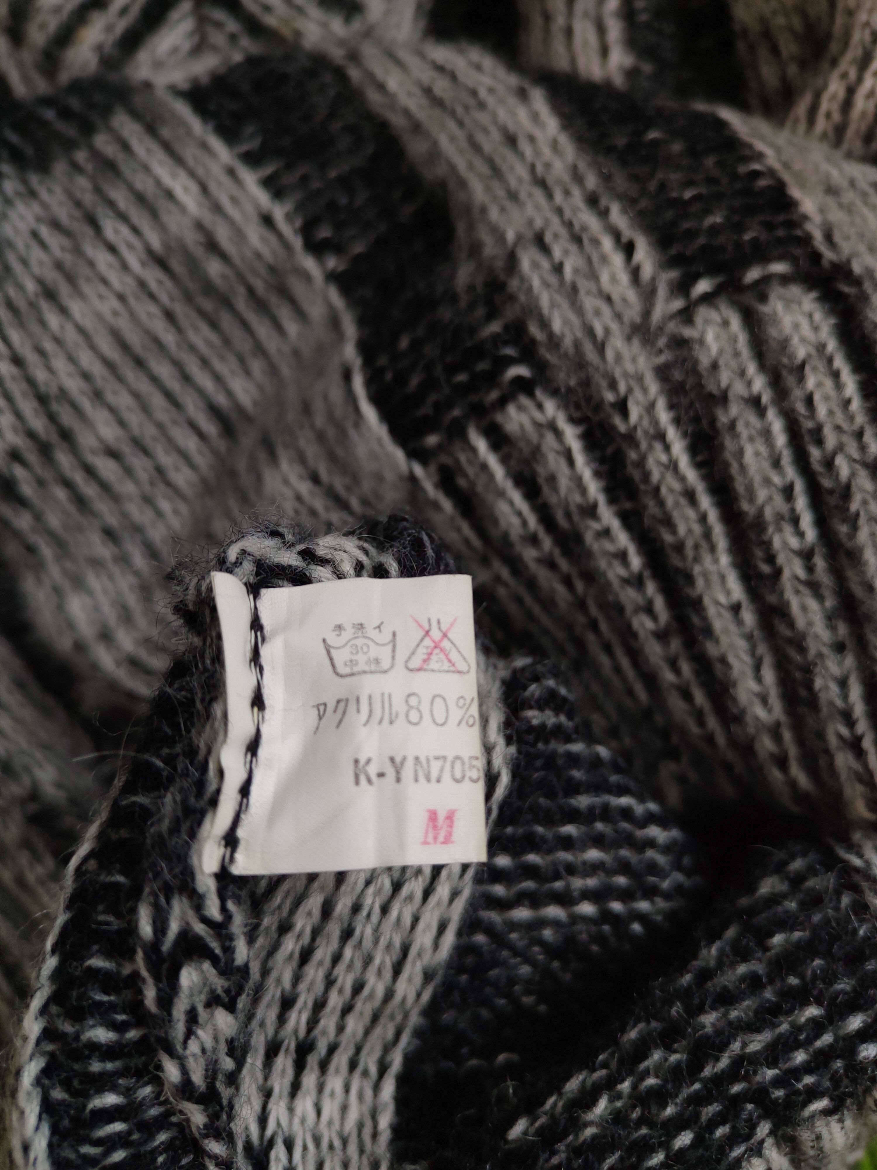 Granvia Sunbird Black/Gray Knitwear Sweatshirt #197B