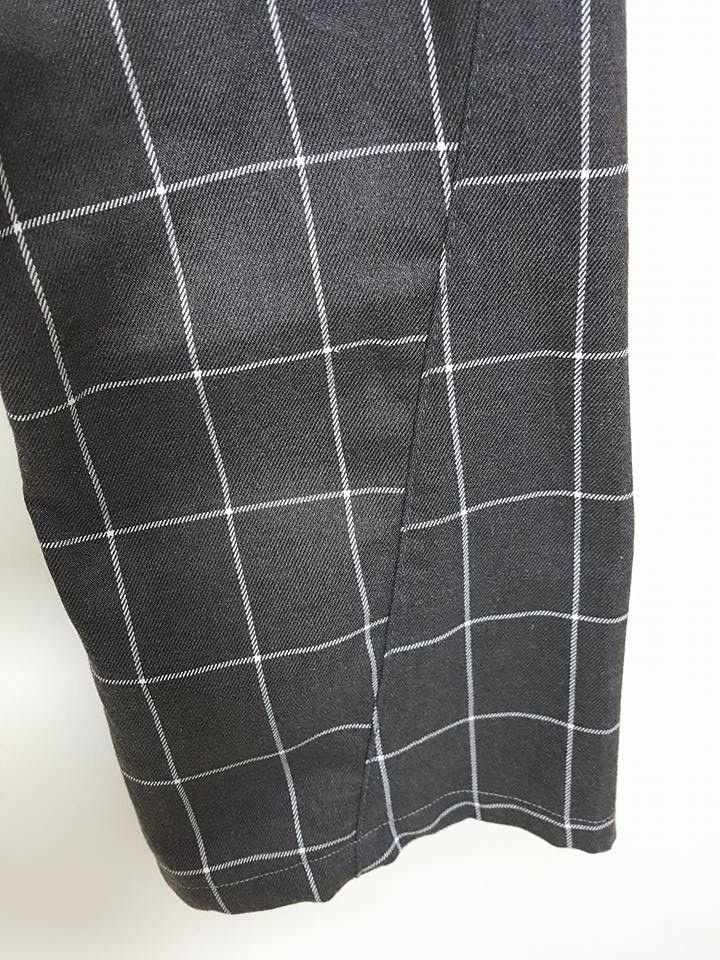 Designer × Japanese Brand Japanese COMON GOLF Grid Plaid Zipper Streetwear Pants Size US 34 / EU 50 - 15 Thumbnail