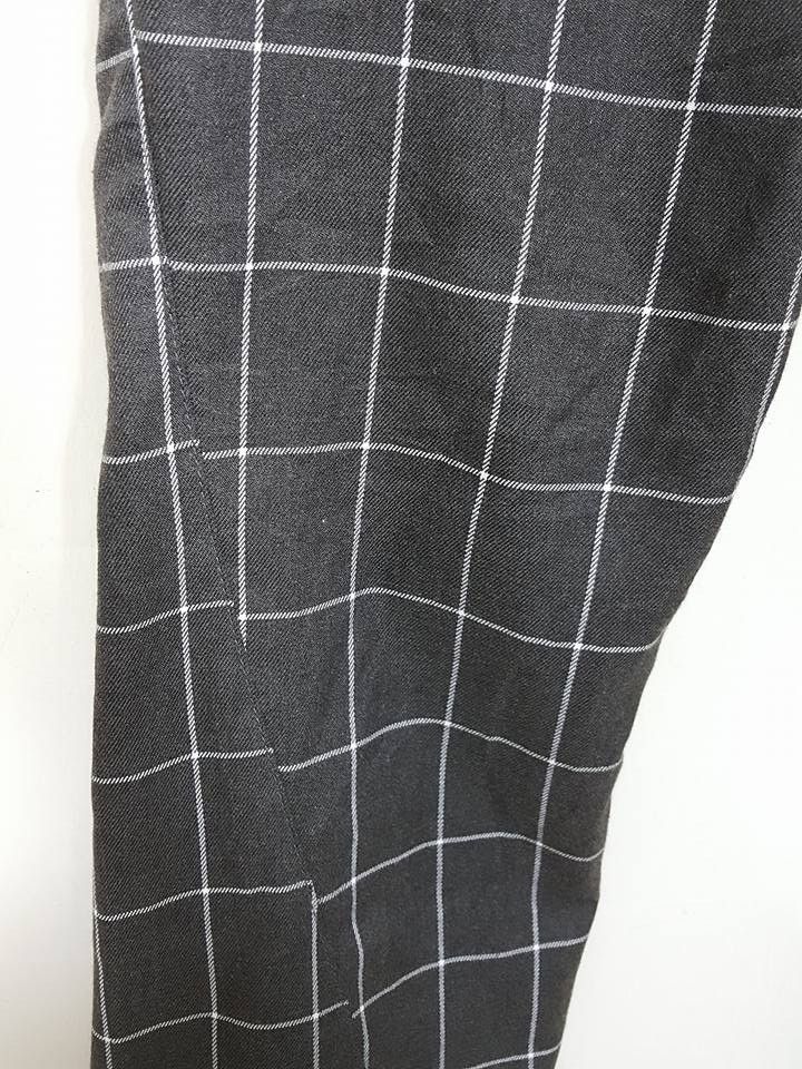 Designer × Japanese Brand Japanese COMON GOLF Grid Plaid Zipper Streetwear Pants Size US 34 / EU 50 - 12 Thumbnail
