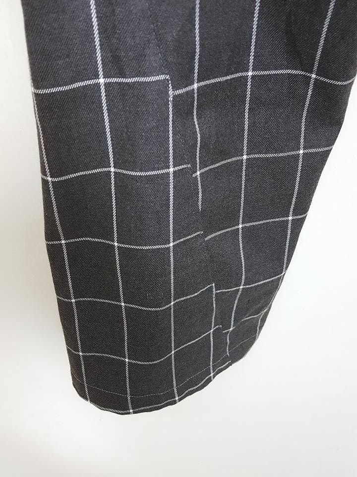 Designer × Japanese Brand Japanese COMON GOLF Grid Plaid Zipper Streetwear Pants Size US 34 / EU 50 - 14 Thumbnail