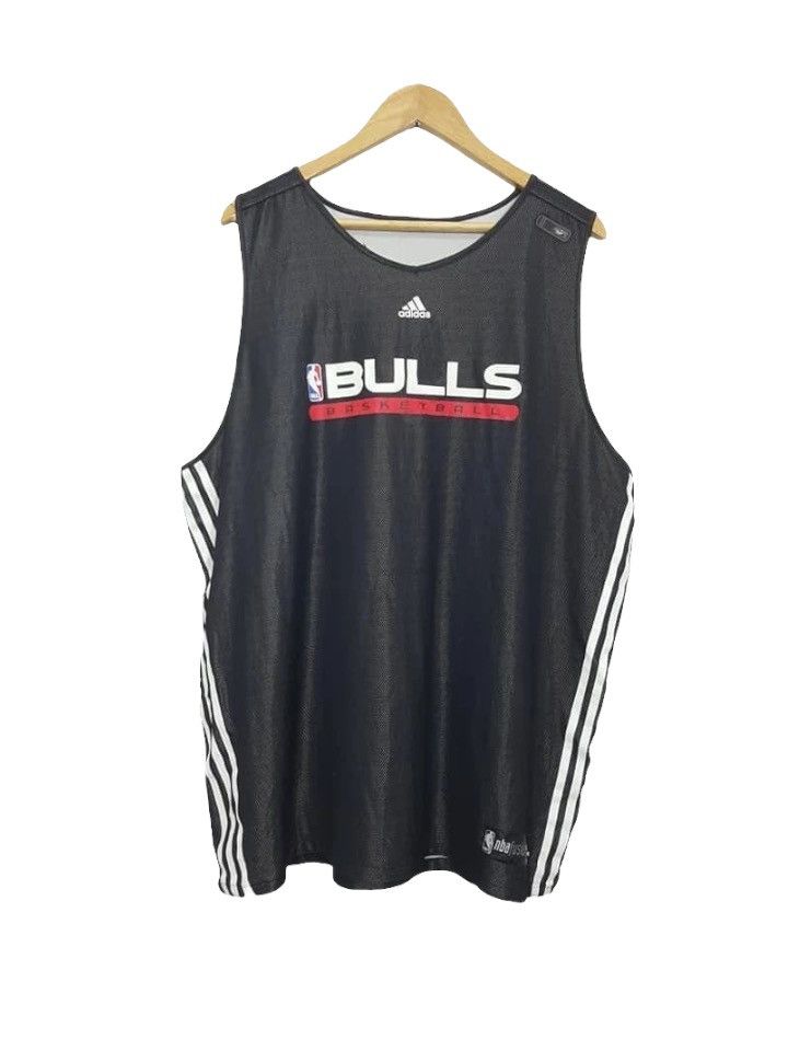 Adidas × NBA Revesible Adidas NBA Chicago Bulls Tank Top Jersey Size US XL / EU 56 / 4 - 1 Thumbnail