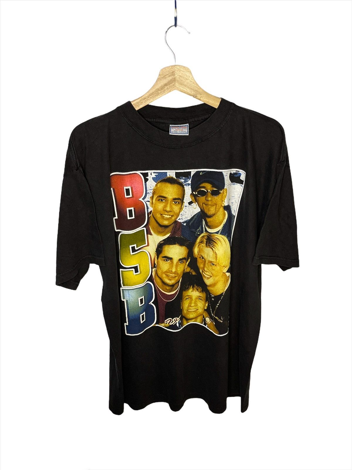 Band Tees × Vintage Vintage 90s Backstreet Boys Tour T Shirt Size US XL / EU 56 / 4 - 1 Thumbnail