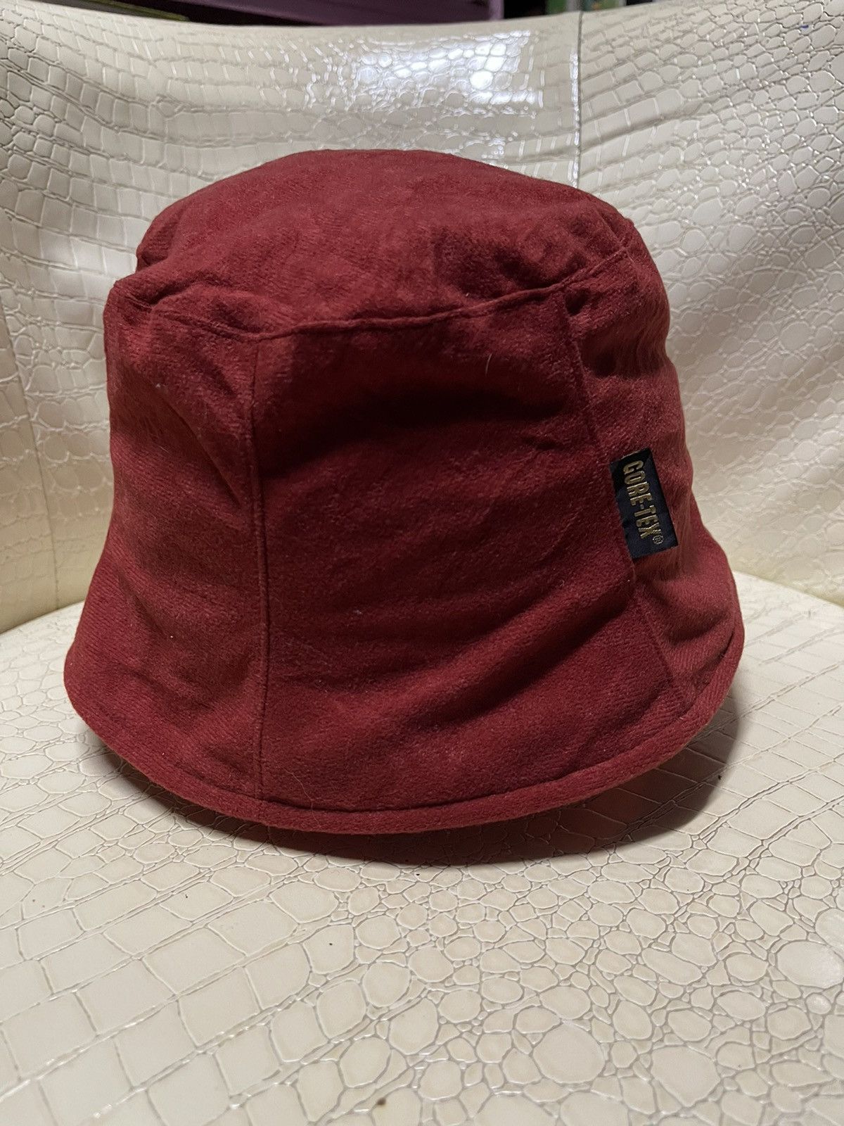 Asics 🔥OFFER TODAY🔥Vintage Asics GORETEX Hats Velvet Size ONE SIZE - 3 Thumbnail