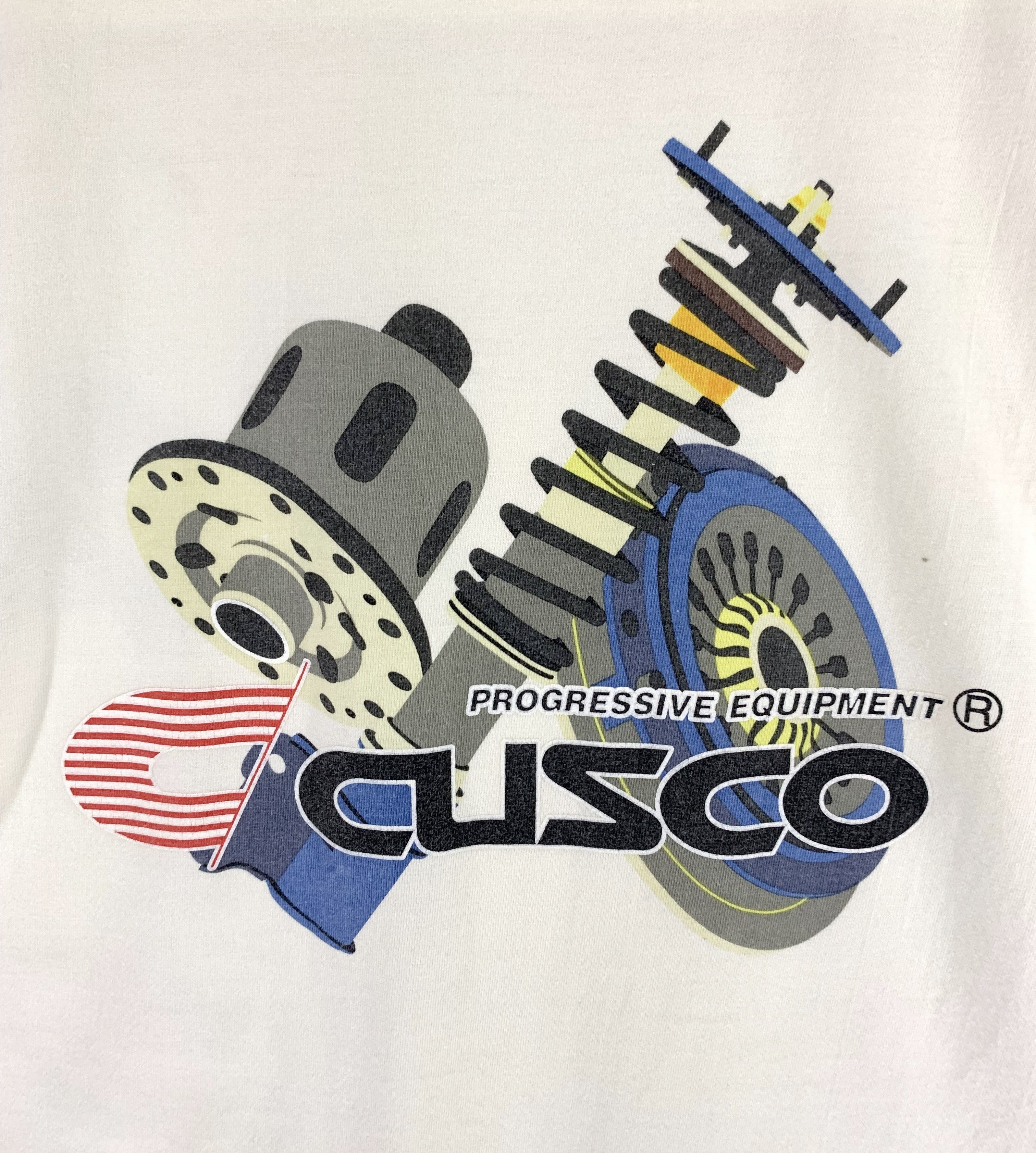 Japanese Brand × Vintage Cusco Progressive Equipment JDM Vintage tshirt Size US M / EU 48-50 / 2 - 4 Thumbnail