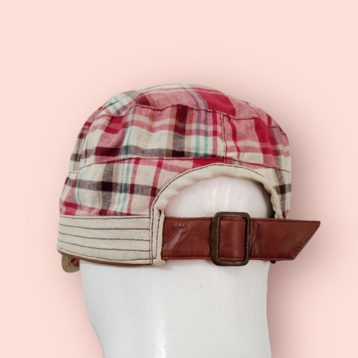Japanese Brand PLAID ARMY CAP UNKNOWN DESIGNER Size ONE SIZE - 5 Thumbnail