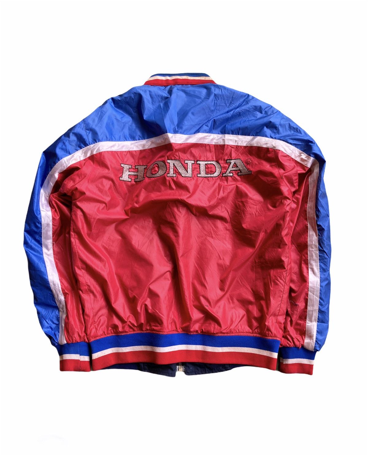 Honda × Vintage Vintage Honda Riding Distressed Jacket Size US S / EU 44-46 / 1 - 2 Thumbnail