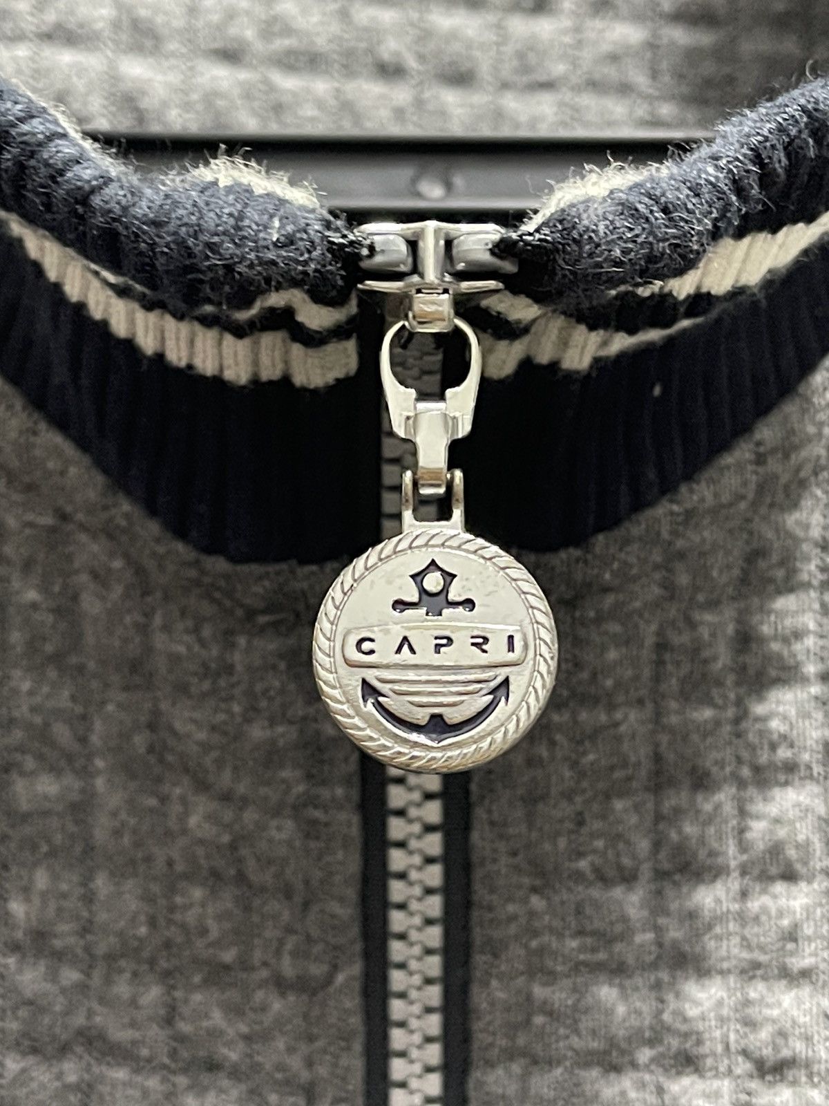 Vintage Vintage Capri Campania-Italia Seven Sea Zipped Sweatshirt Size US L / EU 52-54 / 3 - 6 Thumbnail