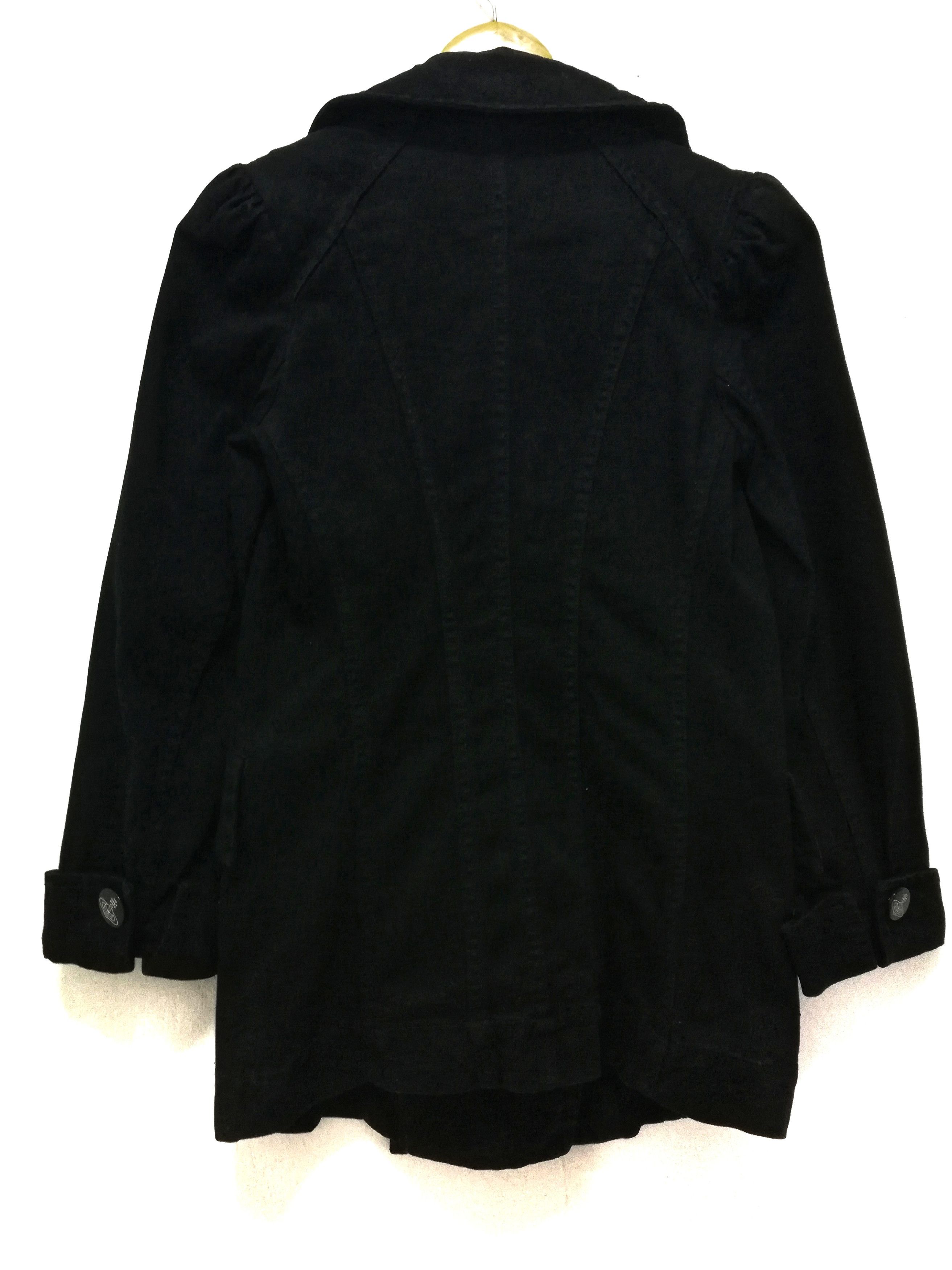 Vivienne Westwood 🔥DOPE🖤 Vivienne Westwood Red Label Logo Denim Coat Jacket Size US XS / EU 42 / 0 - 12 Thumbnail