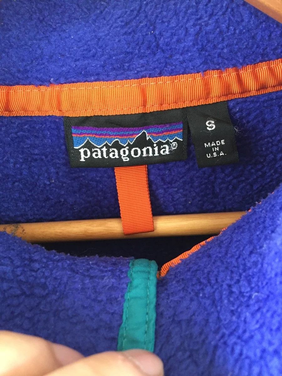 Patagonia VINTAGE 90’S PATAGONIA SYNCHILLA FLEECE PULLOVER Size US XS / EU 42 / 0 - 4 Thumbnail