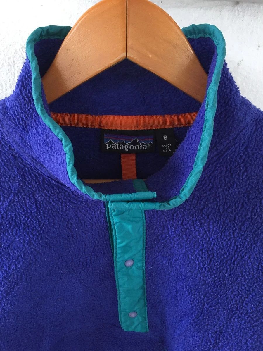 Patagonia VINTAGE 90’S PATAGONIA SYNCHILLA FLEECE PULLOVER Size US XS / EU 42 / 0 - 2 Thumbnail