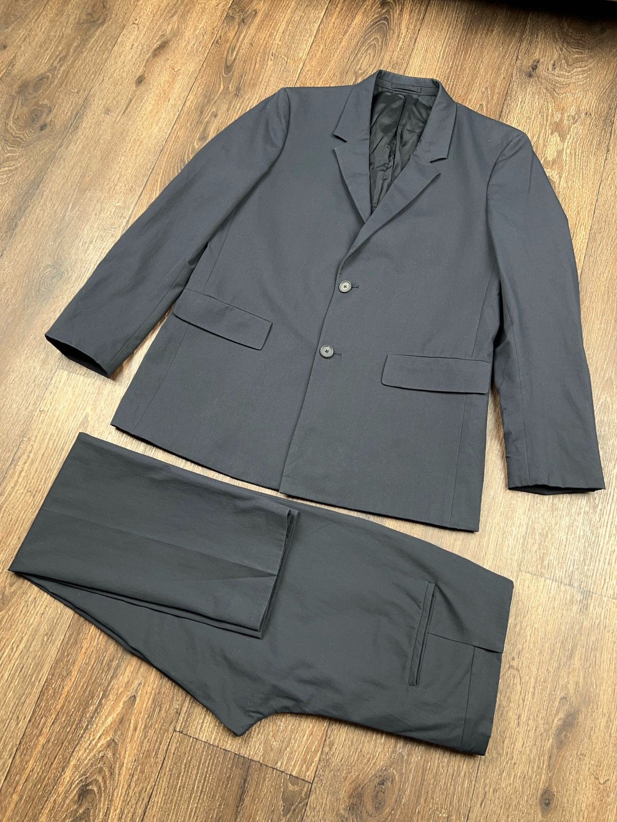Jil Sander Vintage Jil Sander Nylon Suit Blazer Pants Raf Simons Era Size 40R - 2 Thumbnail