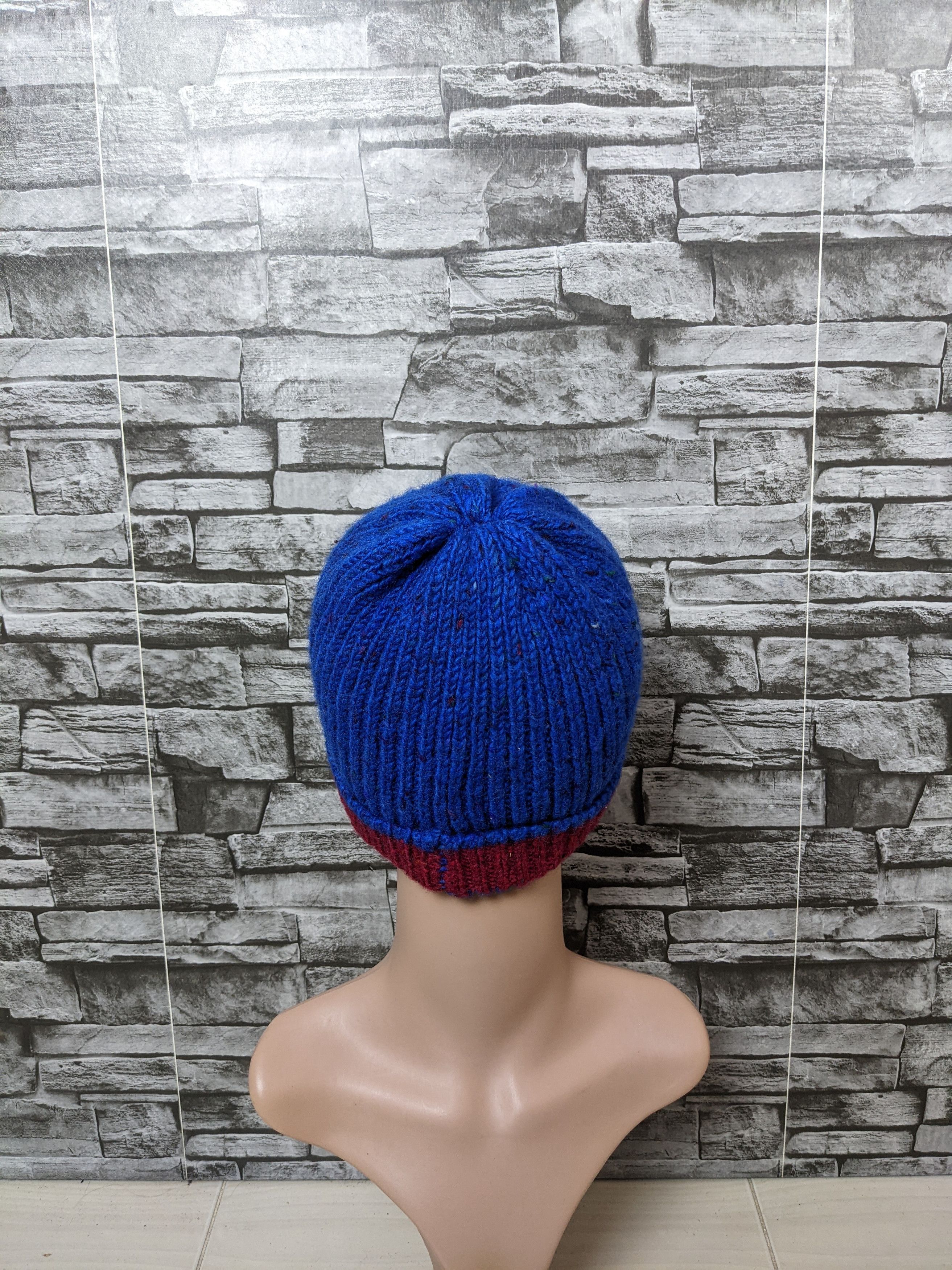 Vintage Vintage Ireland Pure New Wool Beanie Hat Cap Snowcap Size ONE SIZE - 3 Thumbnail