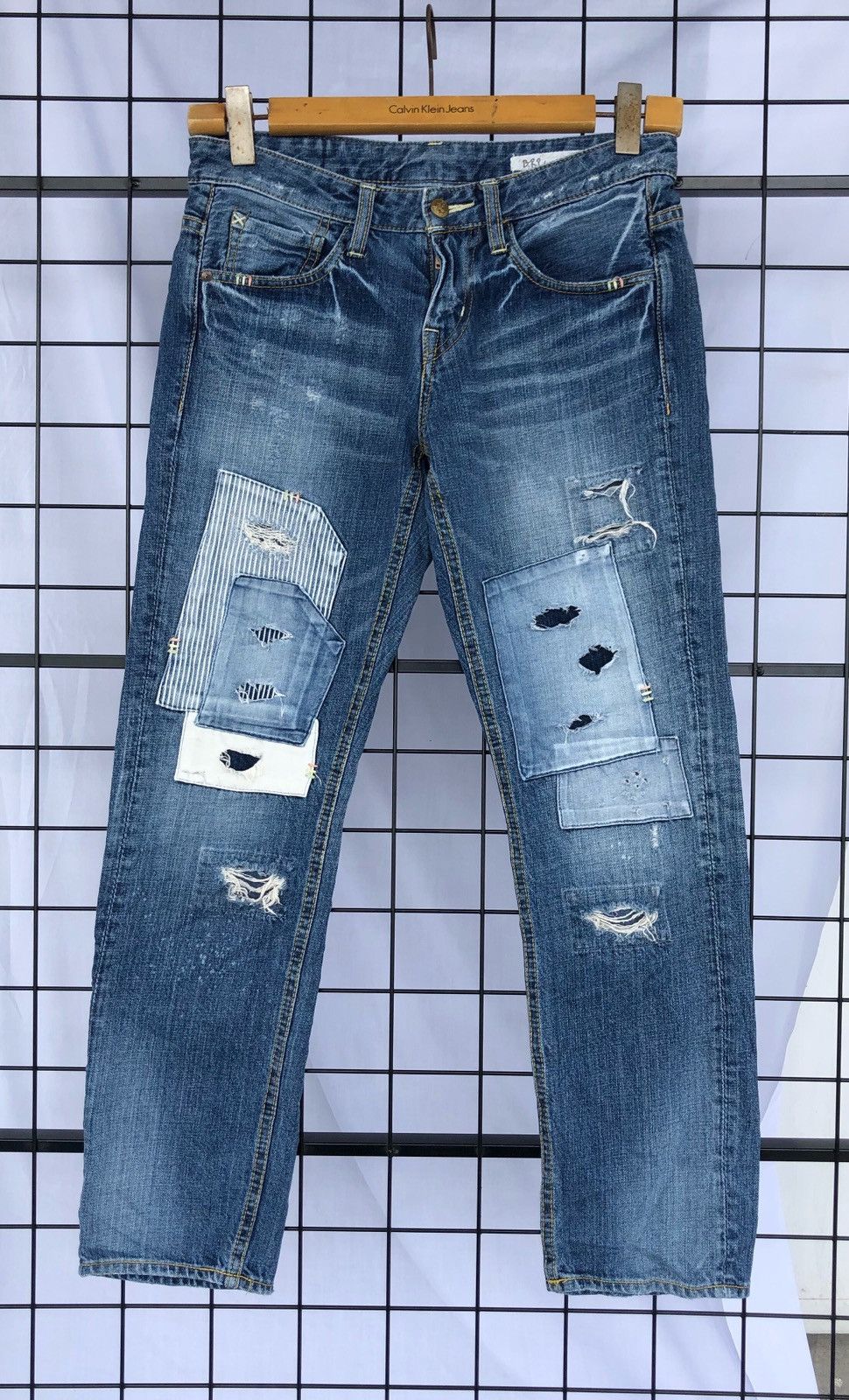 🔥Japanese Brps Patchwork Denim Jeans🔥