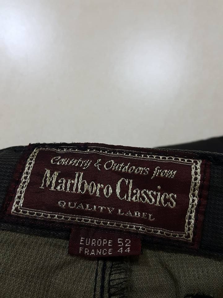 Marlboro Classics MADE IN ITALY Marlboro Classics Loose Fit Trousers Pants Size US 35 - 7 Thumbnail