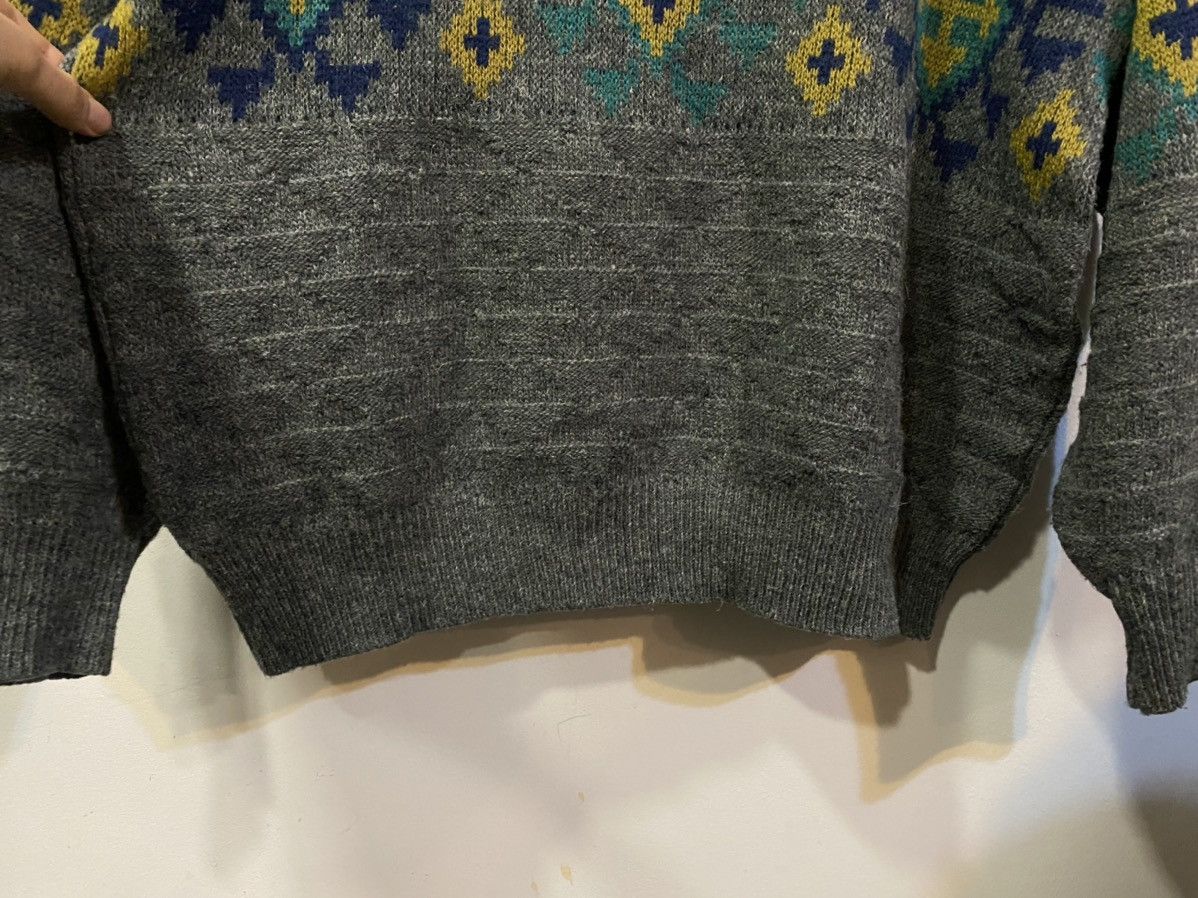 Yves Saint Laurent 90s Wool YSL Sweater Soft Grey Vintage Yves Saint Laurent Size US XL / EU 56 / 4 - 7 Thumbnail