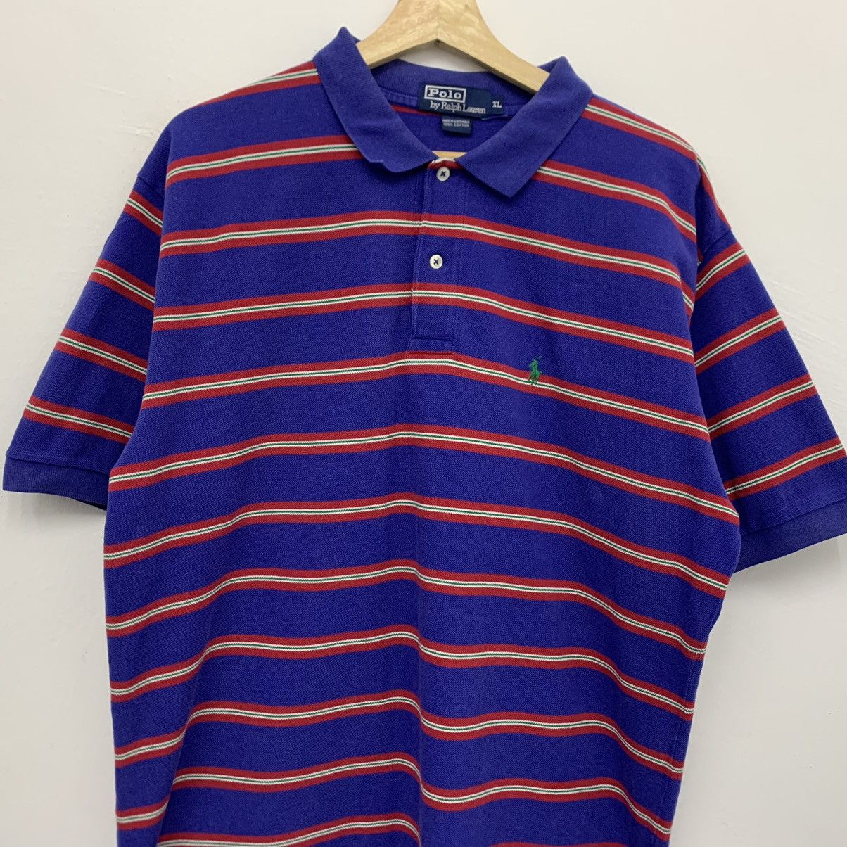 Polo Ralph Lauren Vintage Polo Ralph Lauren Polo Shirt Size US XL / EU 56 / 4 - 4 Thumbnail