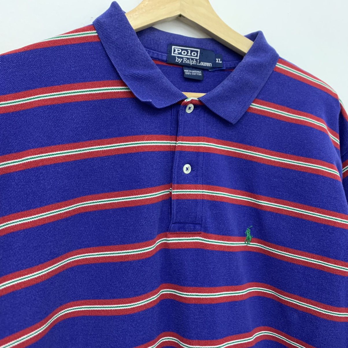 Polo Ralph Lauren Vintage Polo Ralph Lauren Polo Shirt Size US XL / EU 56 / 4 - 3 Thumbnail