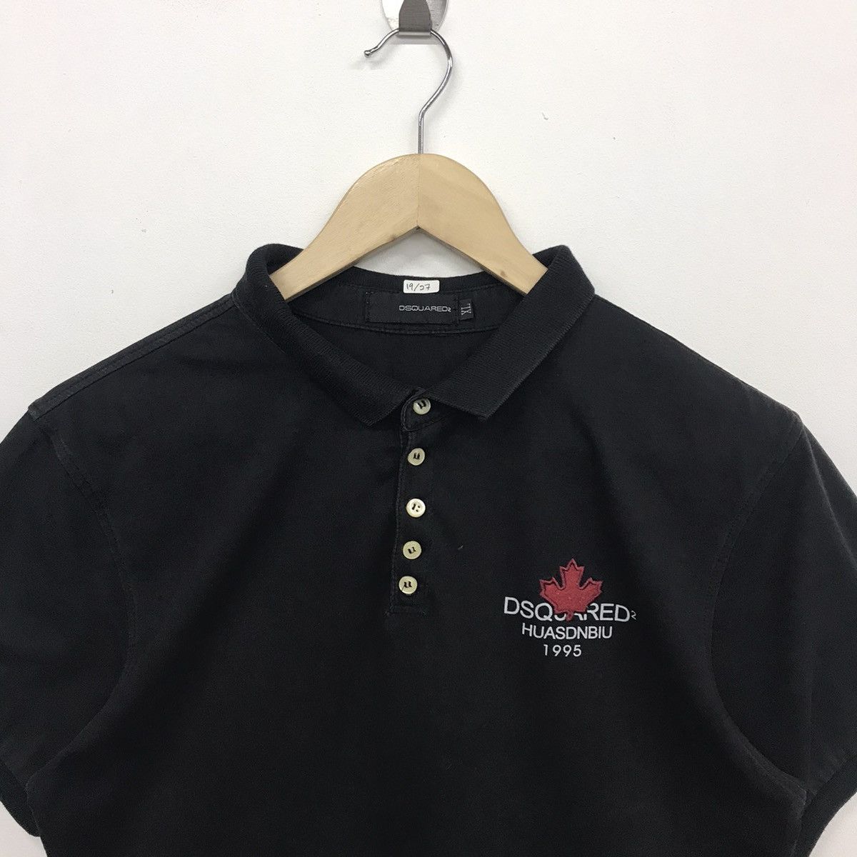 Dsquared2 × Japanese Brand Rare!! Dsquared2 Polo Tee Size US XL / EU 56 / 4 - 3 Thumbnail