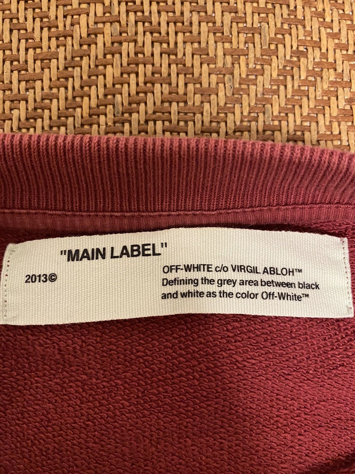 Off-White Off White Stripes Seeing Things Sweater Size US S / EU 44-46 / 1 - 3 Thumbnail