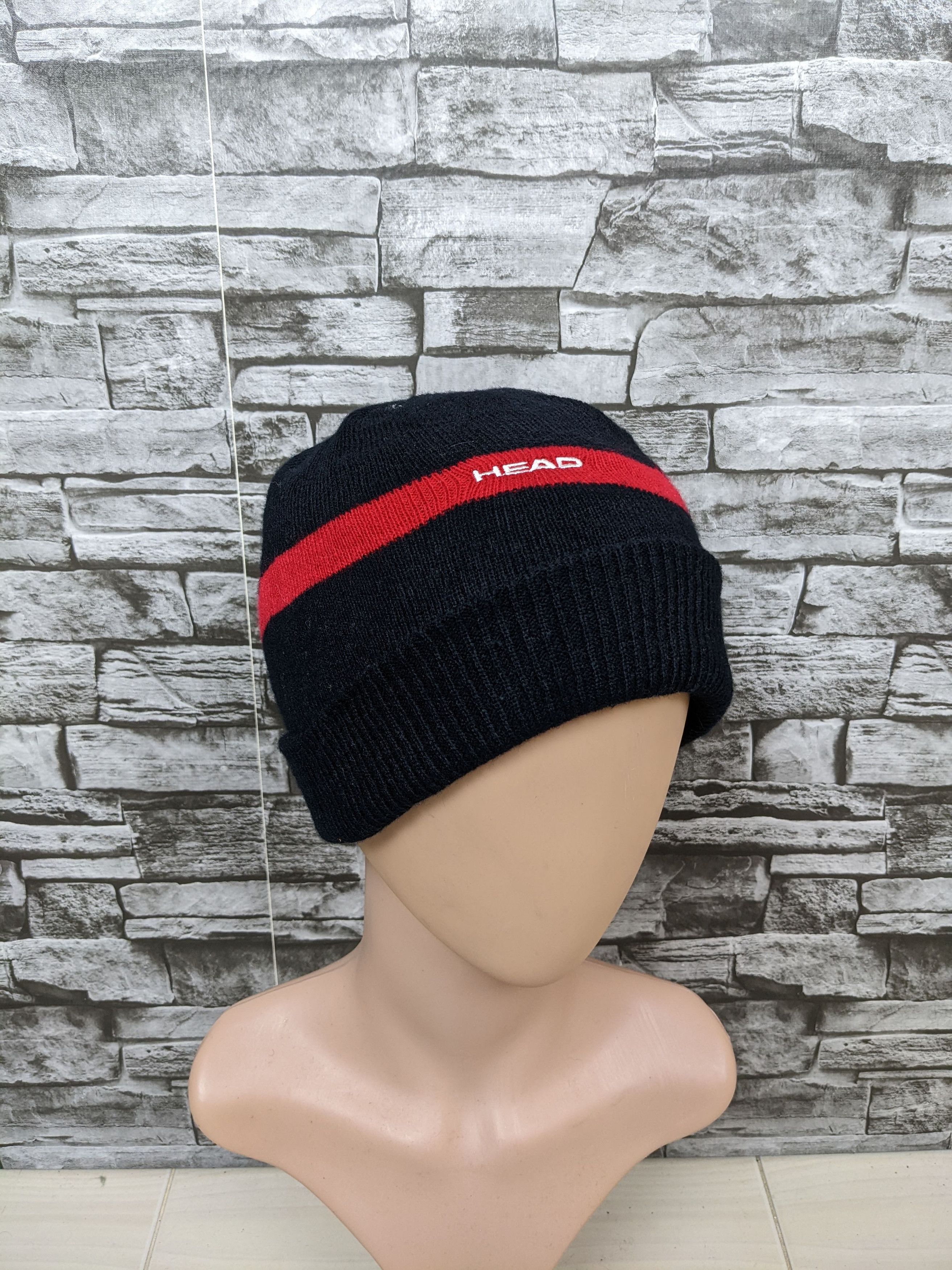 Japanese Brand Vintage Head Japan Beanie Hat Cap Snowcap Size ONE SIZE - 1 Thumbnail