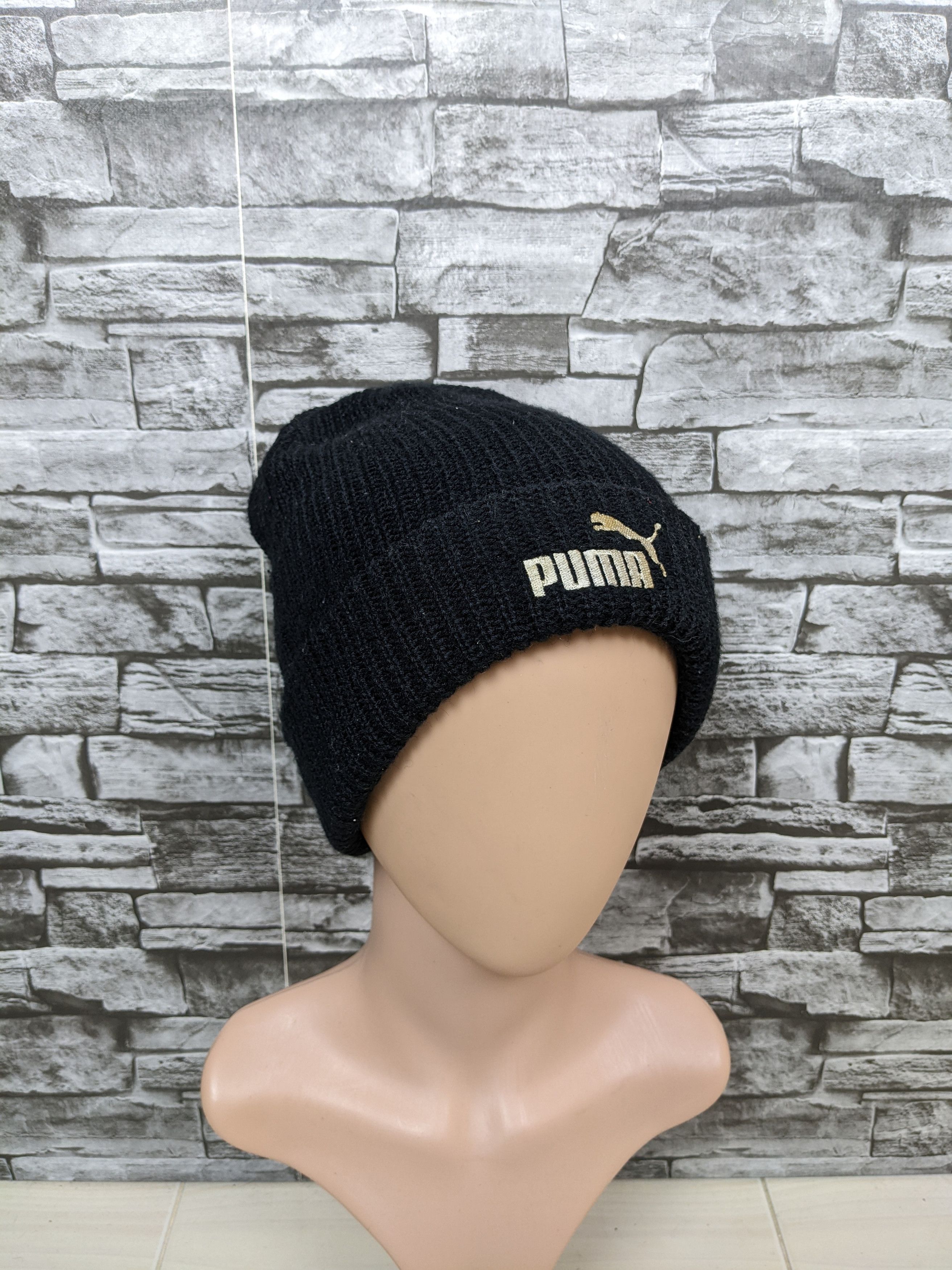 Puma Vintage Puma Embroidery Beanie Hat Cap Snowcap Size ONE SIZE - 1 Thumbnail