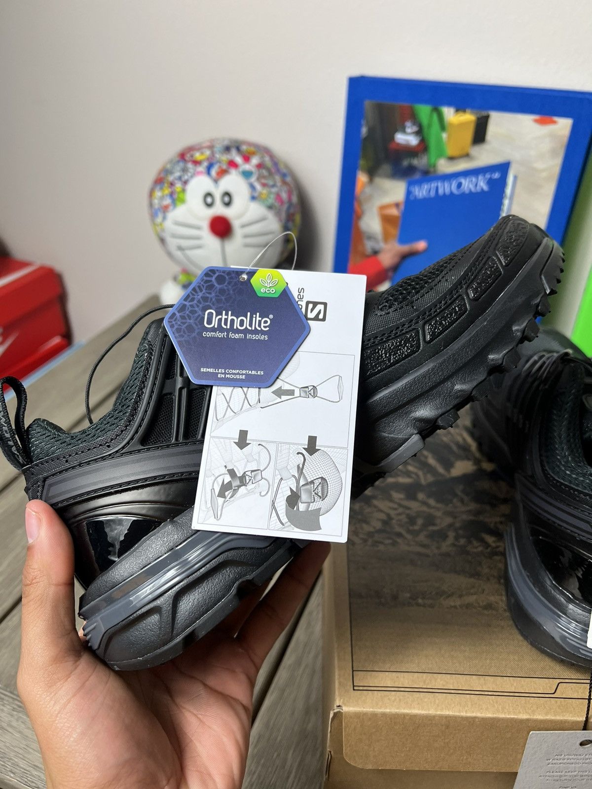 Salomon Salomon ACS PRO ADVANCED Triple Black Size US 12.5 / EU 45-46 - 5 Thumbnail