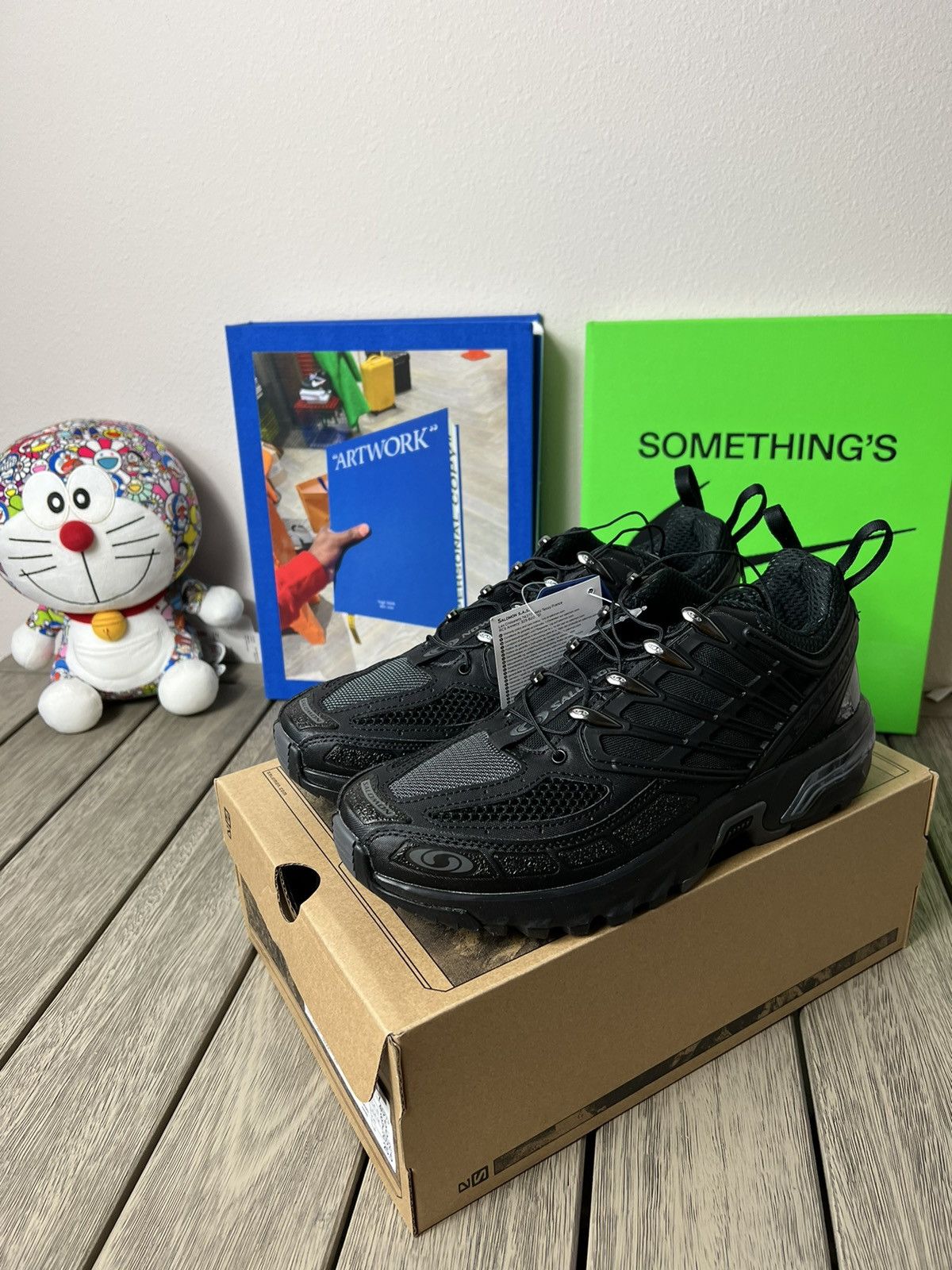 Salomon Salomon ACS PRO ADVANCED Triple Black Size US 12.5 / EU 45-46 - 1 Thumbnail