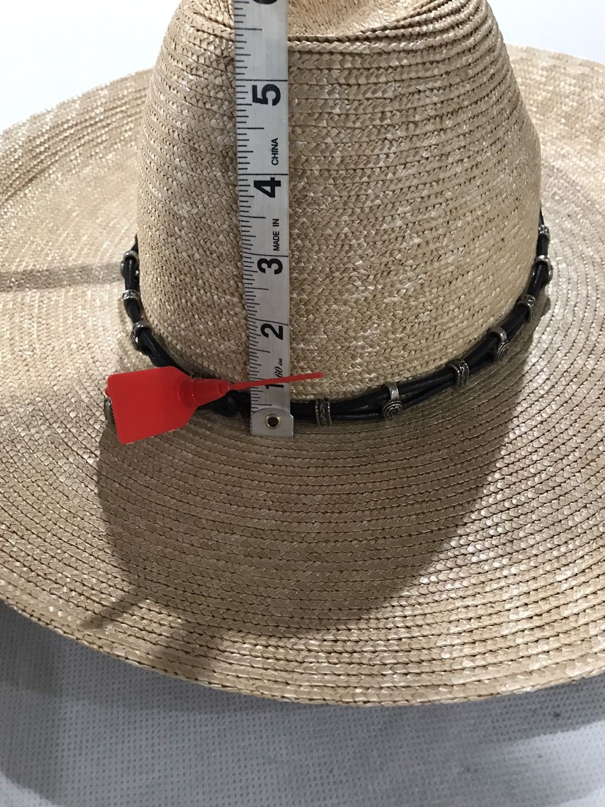 Saint Laurent Paris Saint Laurent straw hat. 60/XL. $895 Size ONE SIZE - 7 Thumbnail