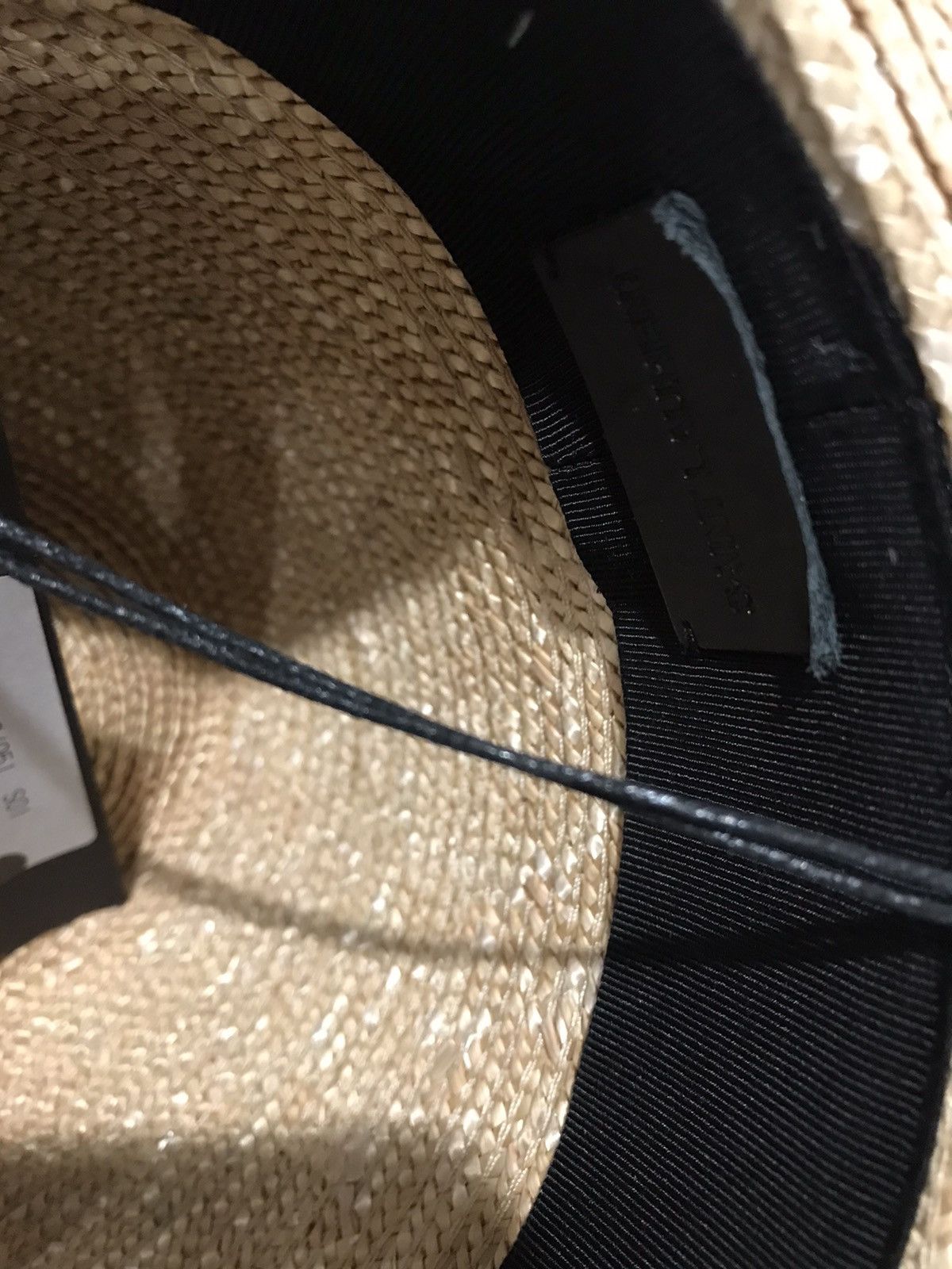 Saint Laurent Paris Saint Laurent straw hat. 60/XL. $895 Size ONE SIZE - 5 Thumbnail