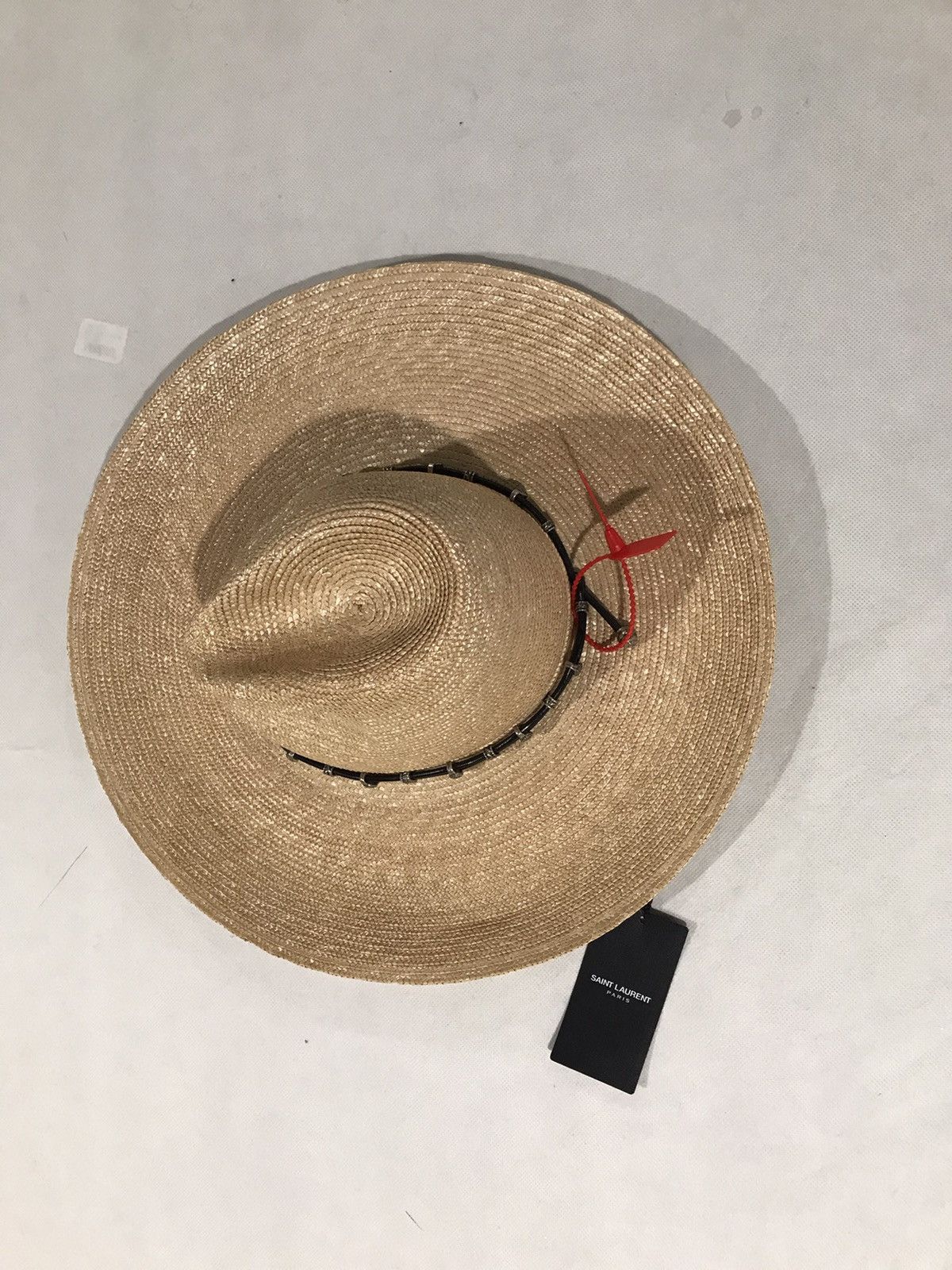 Saint Laurent Paris Saint Laurent straw hat. 60/XL. $895 Size ONE SIZE - 2 Thumbnail
