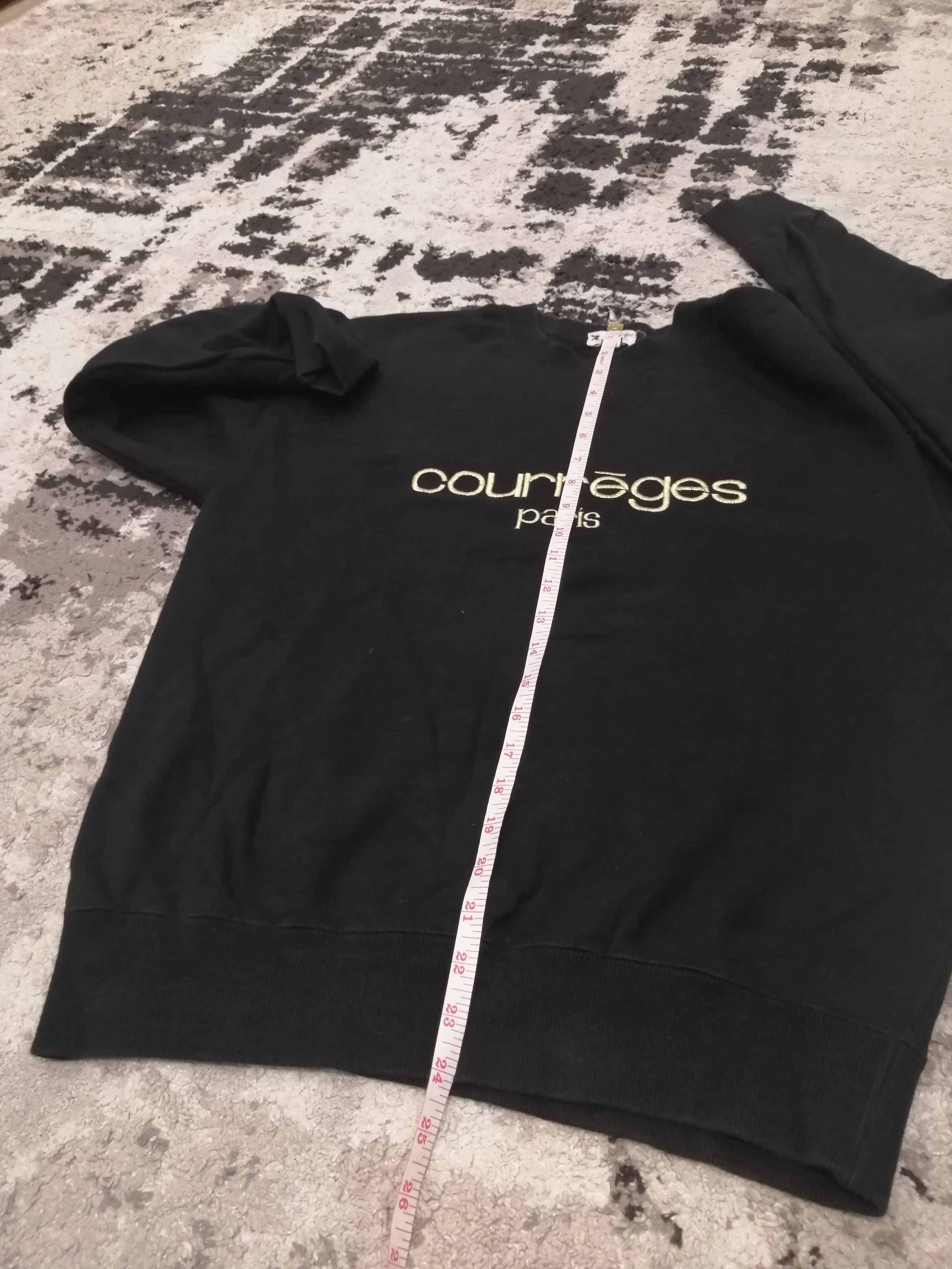 Courreges Vintage Courreges Spell Out Big Logo Crewneck Size M / US 6-8 / IT 42-44 - 8 Thumbnail