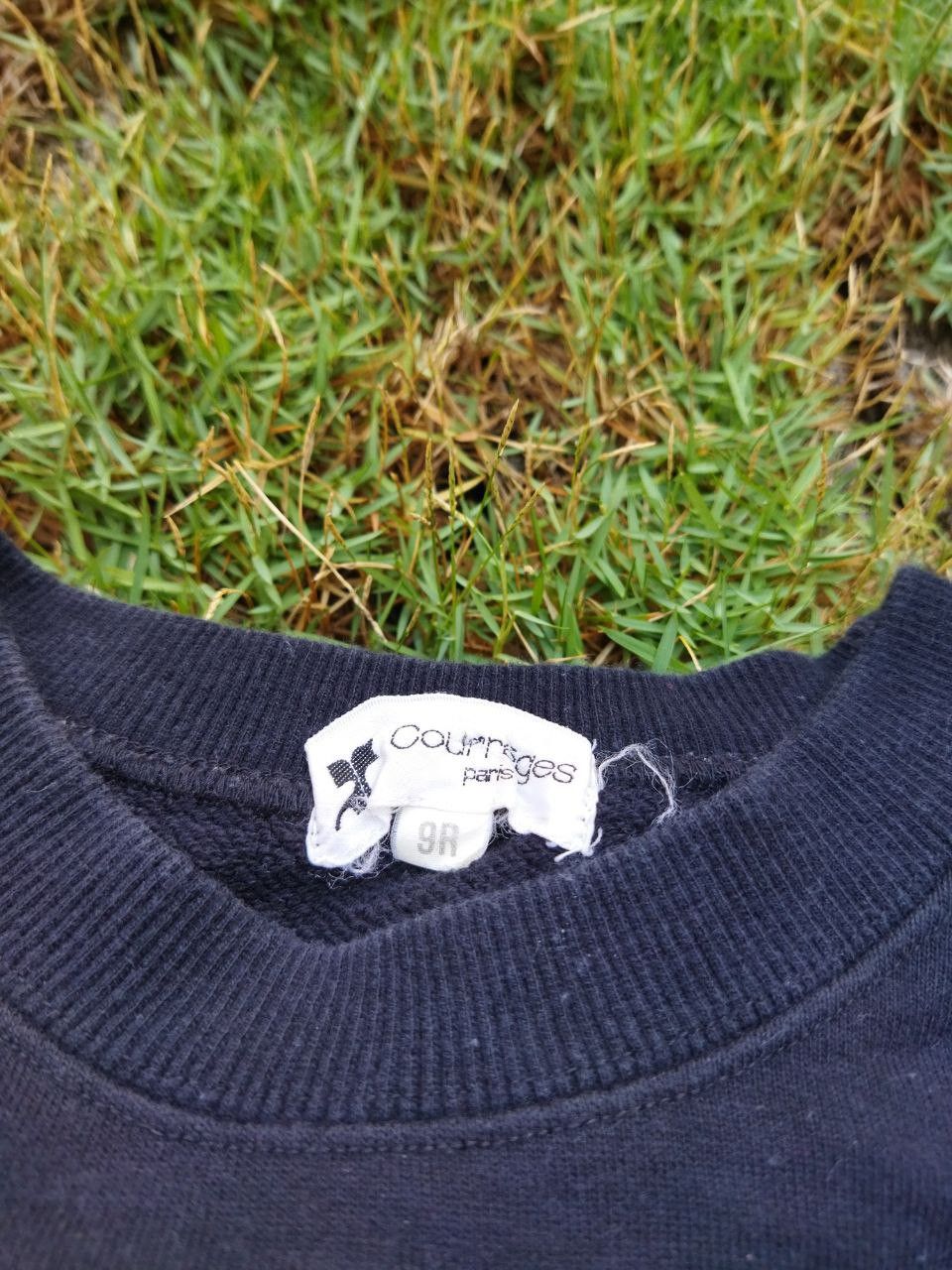 Courreges Vintage Courreges Spell Out Big Logo Crewneck Size M / US 6-8 / IT 42-44 - 5 Thumbnail