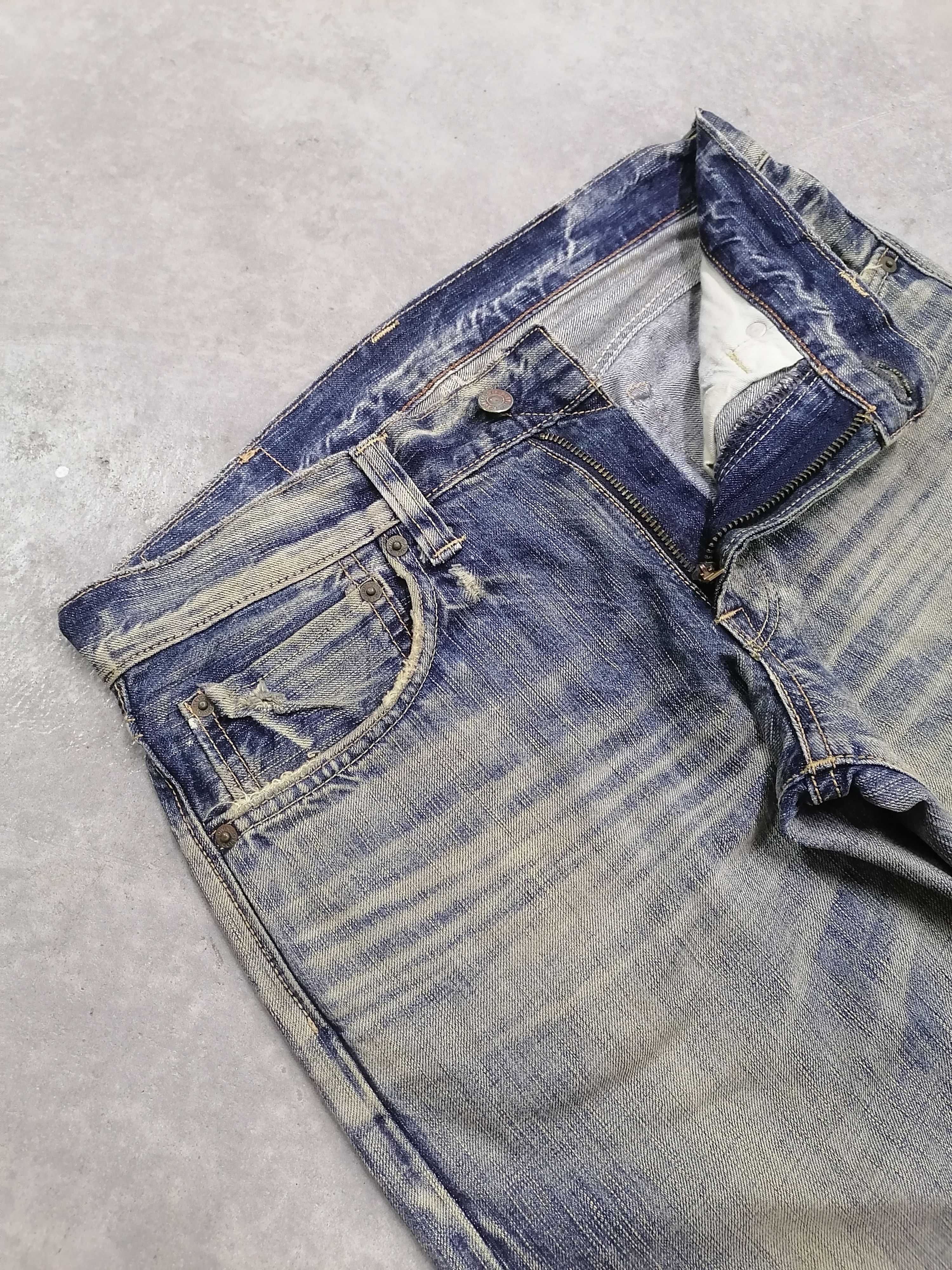 90s Trash Edwin Denim Pant Harajuku Style