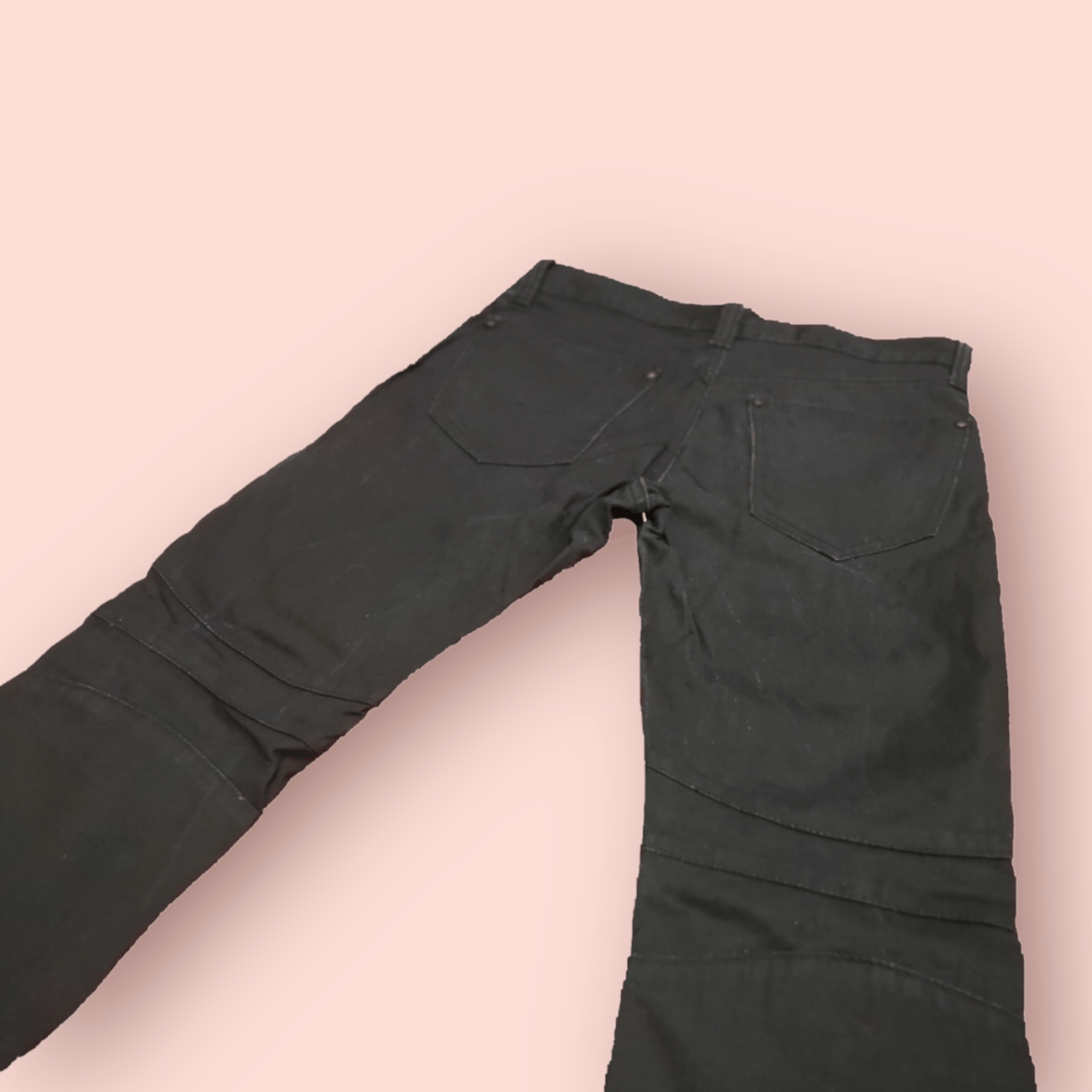 Jun Takahashi × Uniqlo UNIQLO DOUBLE KNEE SKINNY BIKER JEANS Size US 30 / EU 46 - 6 Thumbnail