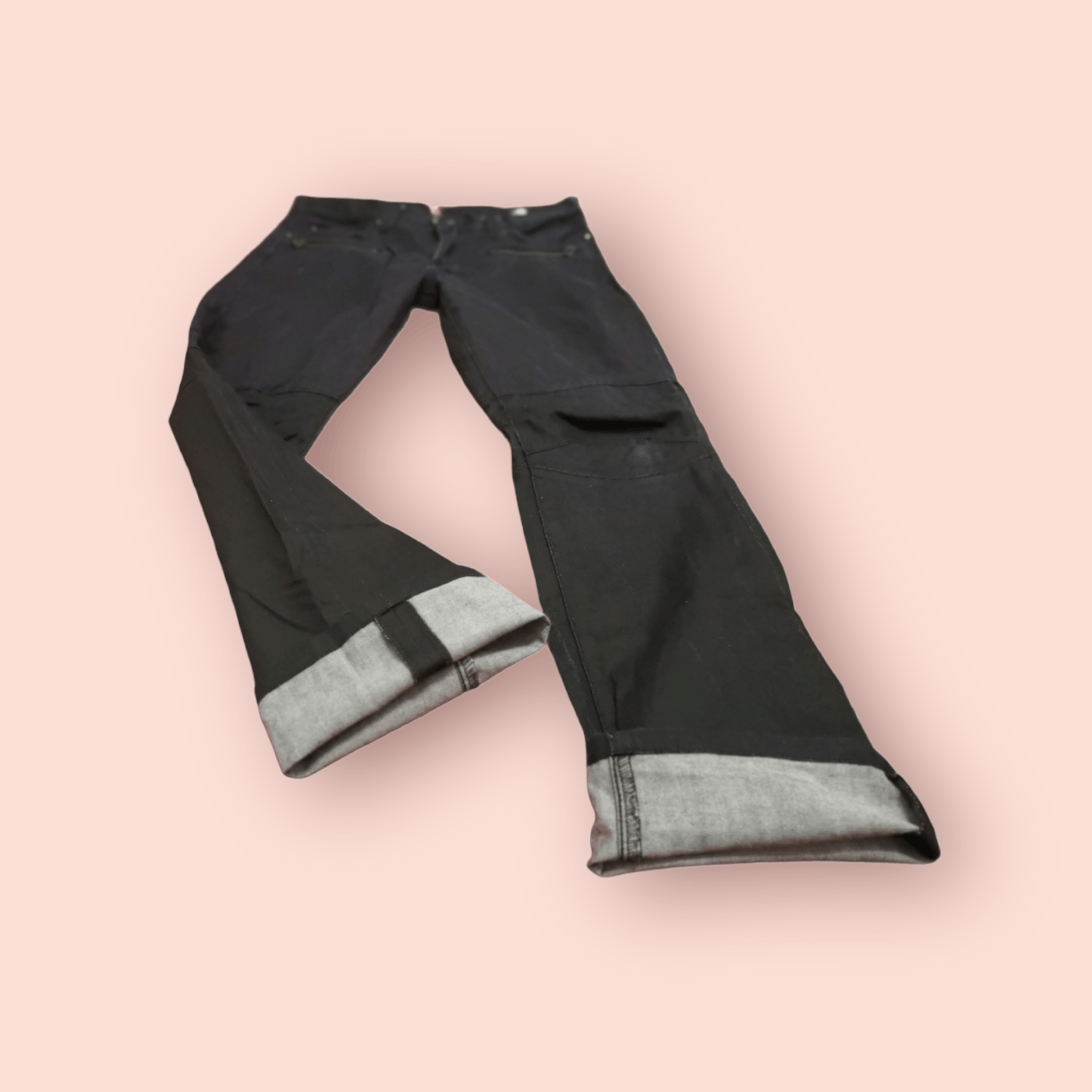 Jun Takahashi × Uniqlo UNIQLO DOUBLE KNEE SKINNY BIKER JEANS Size US 30 / EU 46 - 12 Thumbnail