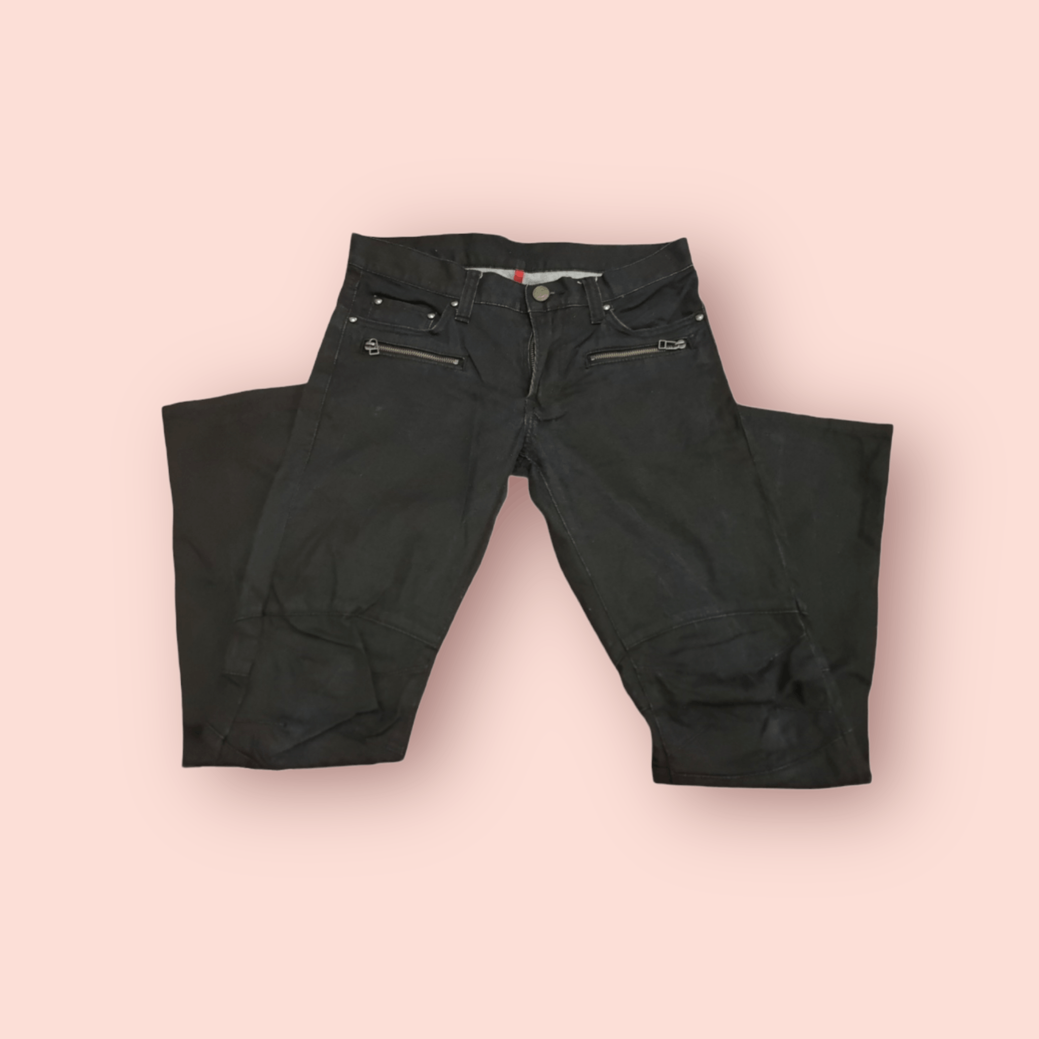 Jun Takahashi × Uniqlo UNIQLO DOUBLE KNEE SKINNY BIKER JEANS Size US 30 / EU 46 - 2 Thumbnail