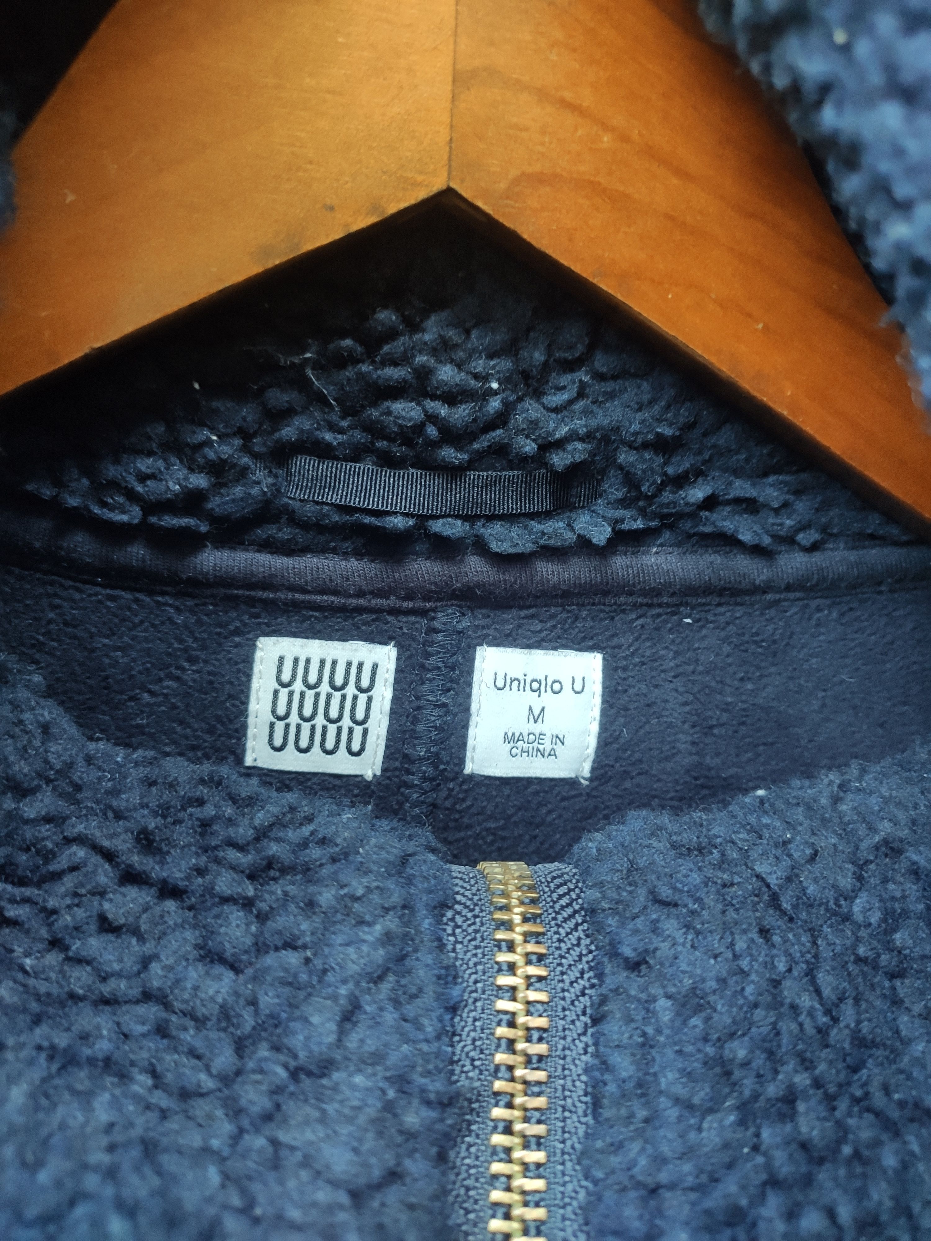 Undercover × Uniqlo 🔥 Uniqlo Undercover sherpa jacket zipper Size US M / EU 48-50 / 2 - 6 Thumbnail