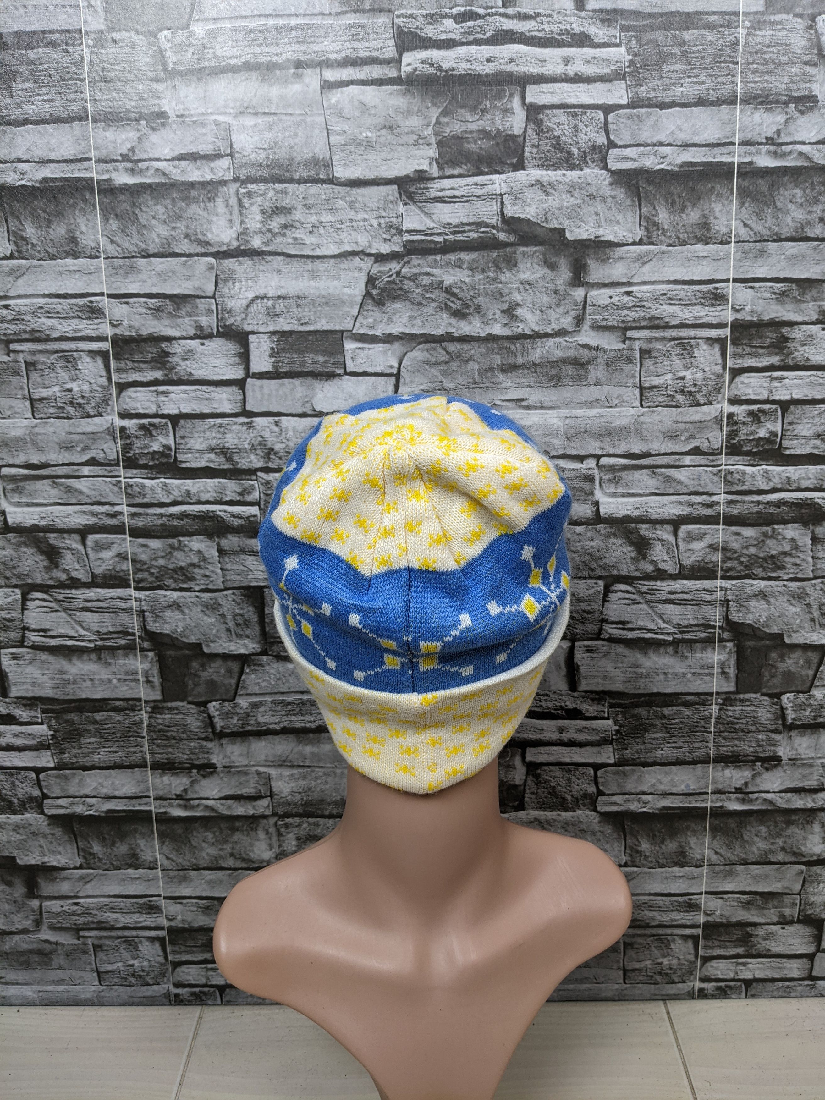Japanese Brand Vintage Pattern Unbranded Beanie Hat Cap Snowcap Size ONE SIZE - 3 Thumbnail