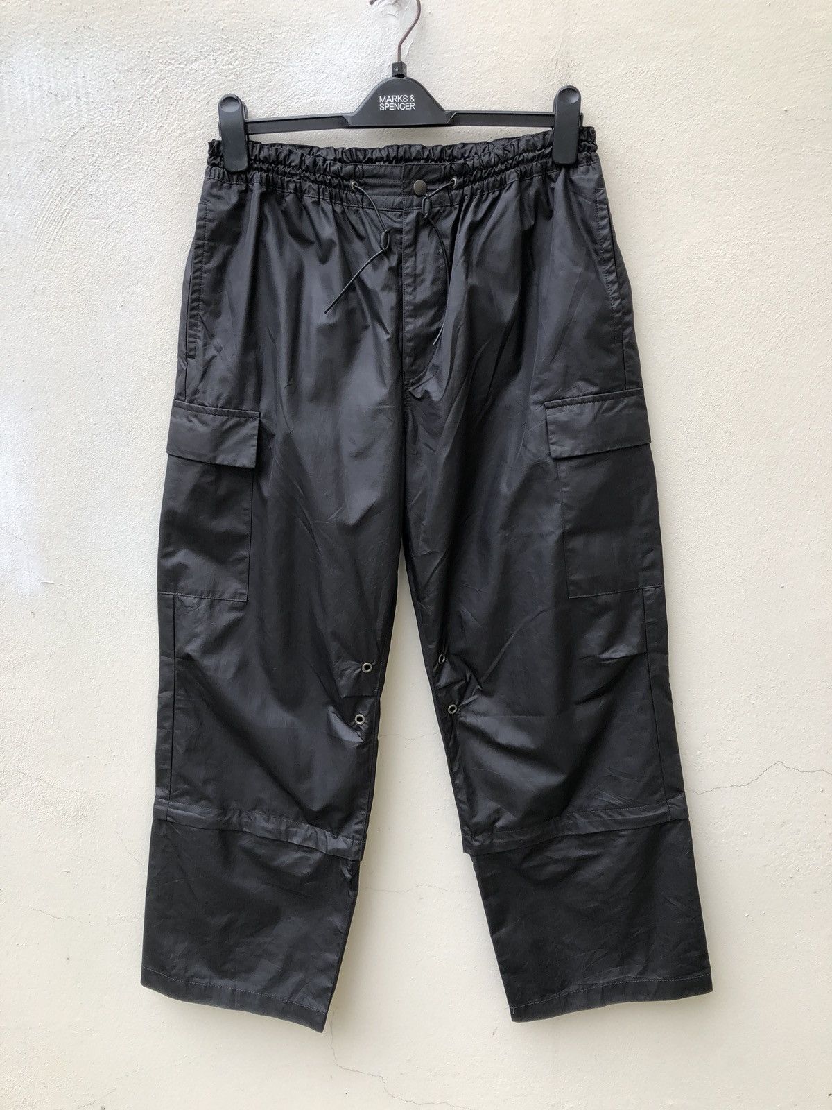 Yoshiyuki Konishi Vintage Yoshiyuki Konishi Japan Ripstop Crop Modular Cargo Size US 33 - 6 Thumbnail