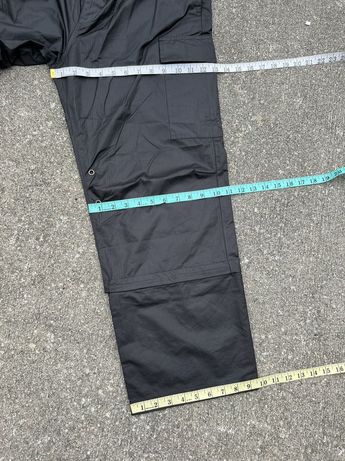 Yoshiyuki Konishi Vintage Yoshiyuki Konishi Japan Ripstop Crop Modular Cargo Size US 33 - 3 Thumbnail
