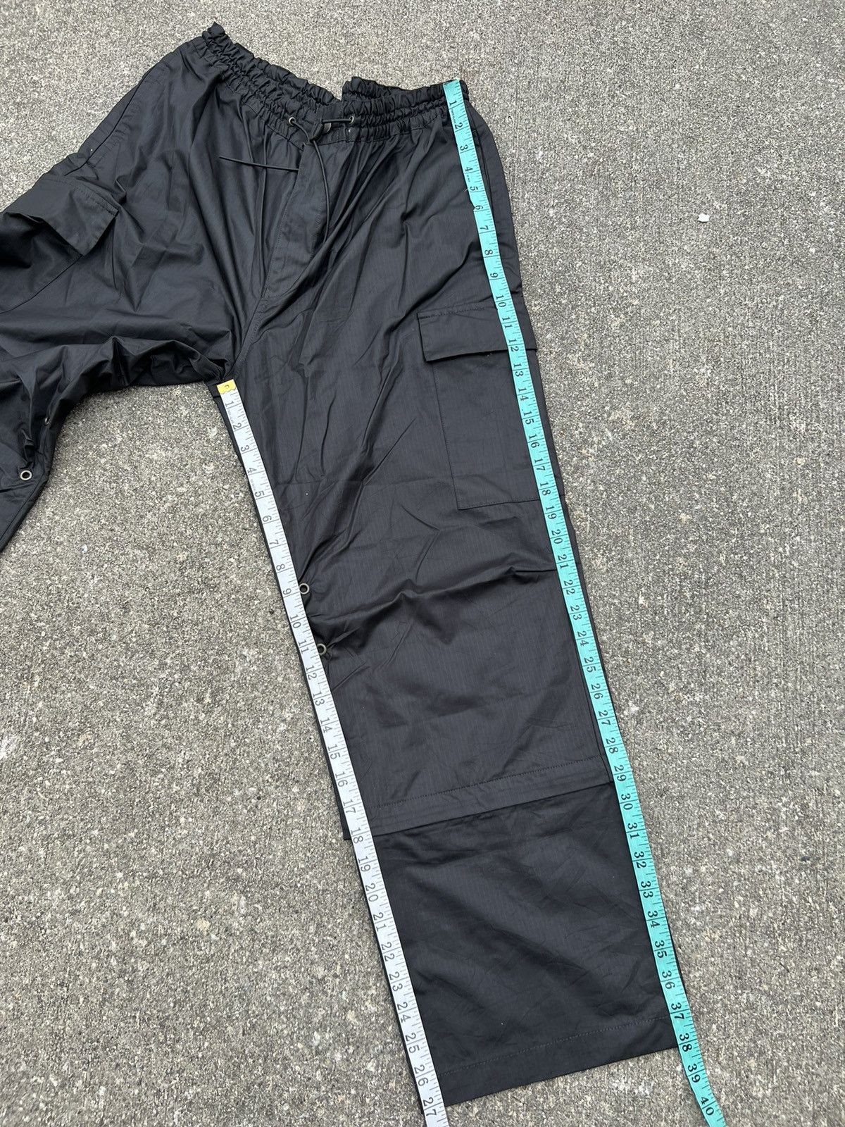 Yoshiyuki Konishi Vintage Yoshiyuki Konishi Japan Ripstop Crop Modular Cargo Size US 33 - 4 Thumbnail