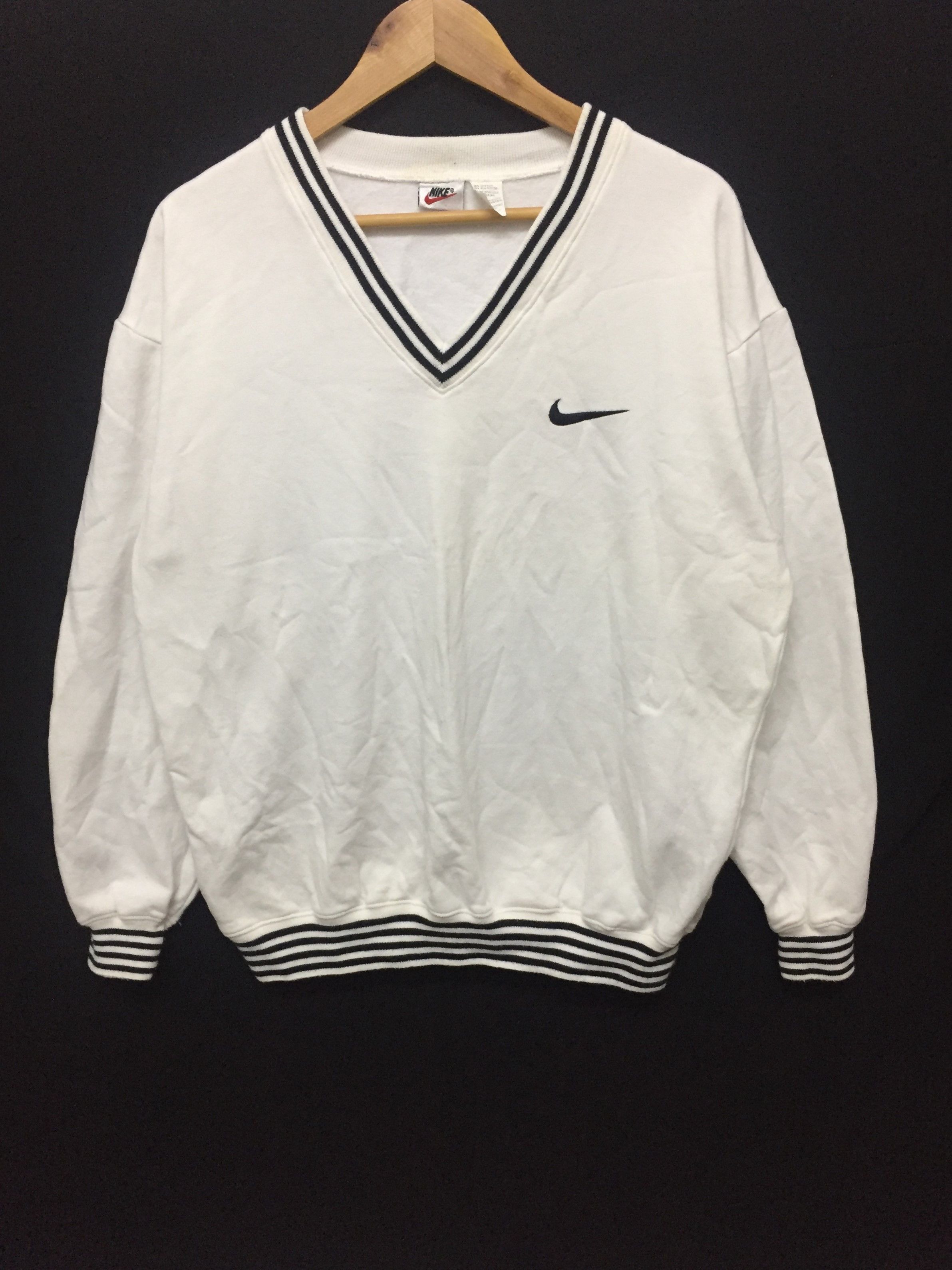 Nike 90's NIKE ring swoosh logo Sweatshirt Size US M / EU 48-50 / 2 - 1 Thumbnail